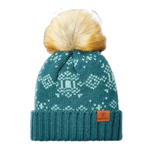 10047221 Ariat Petrona Beanie - Reflecting Pond/Arctic