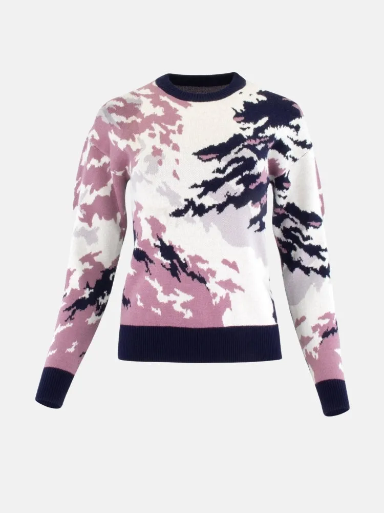 Abstract Graphic Sweater