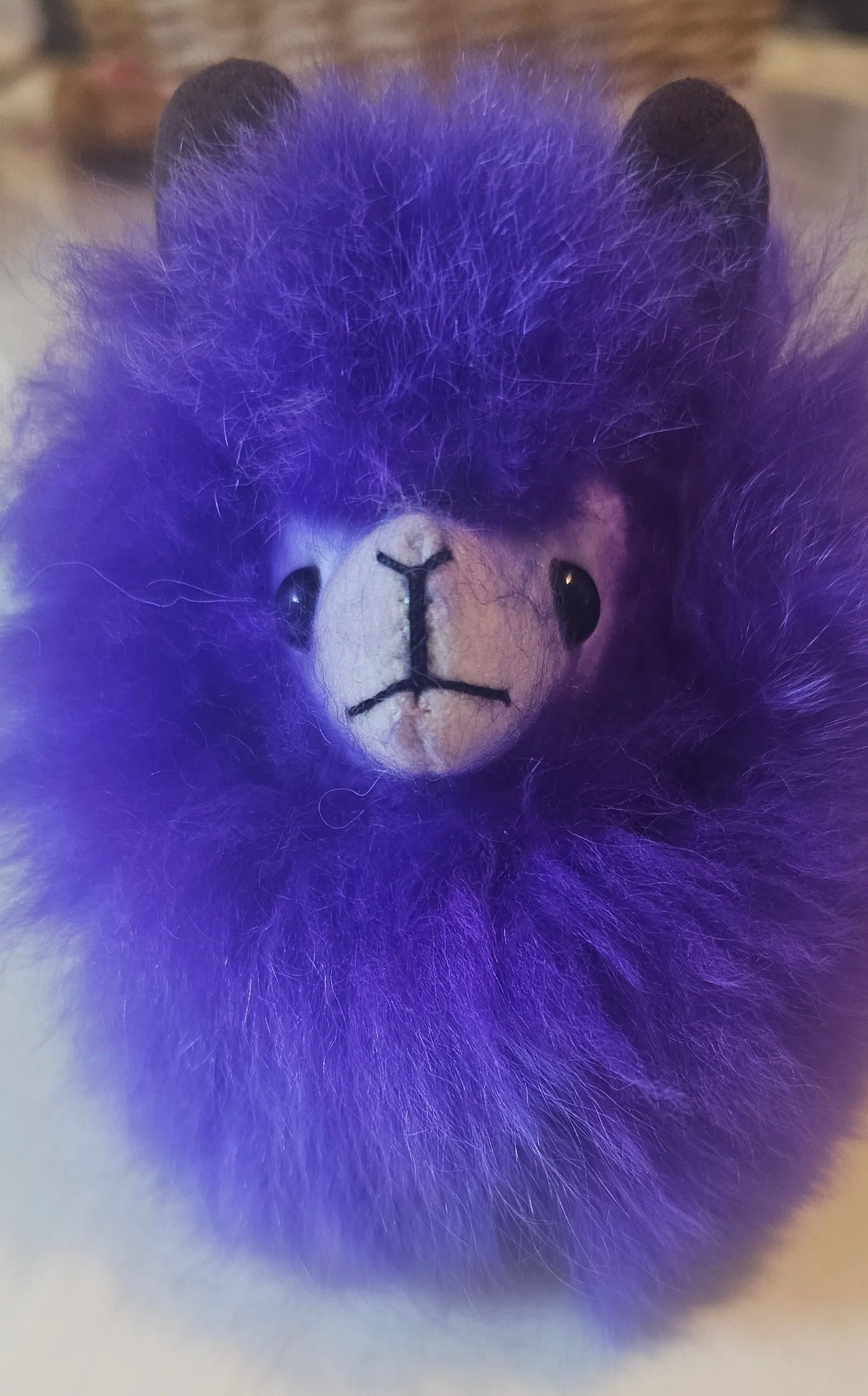 Alpaca Keychain