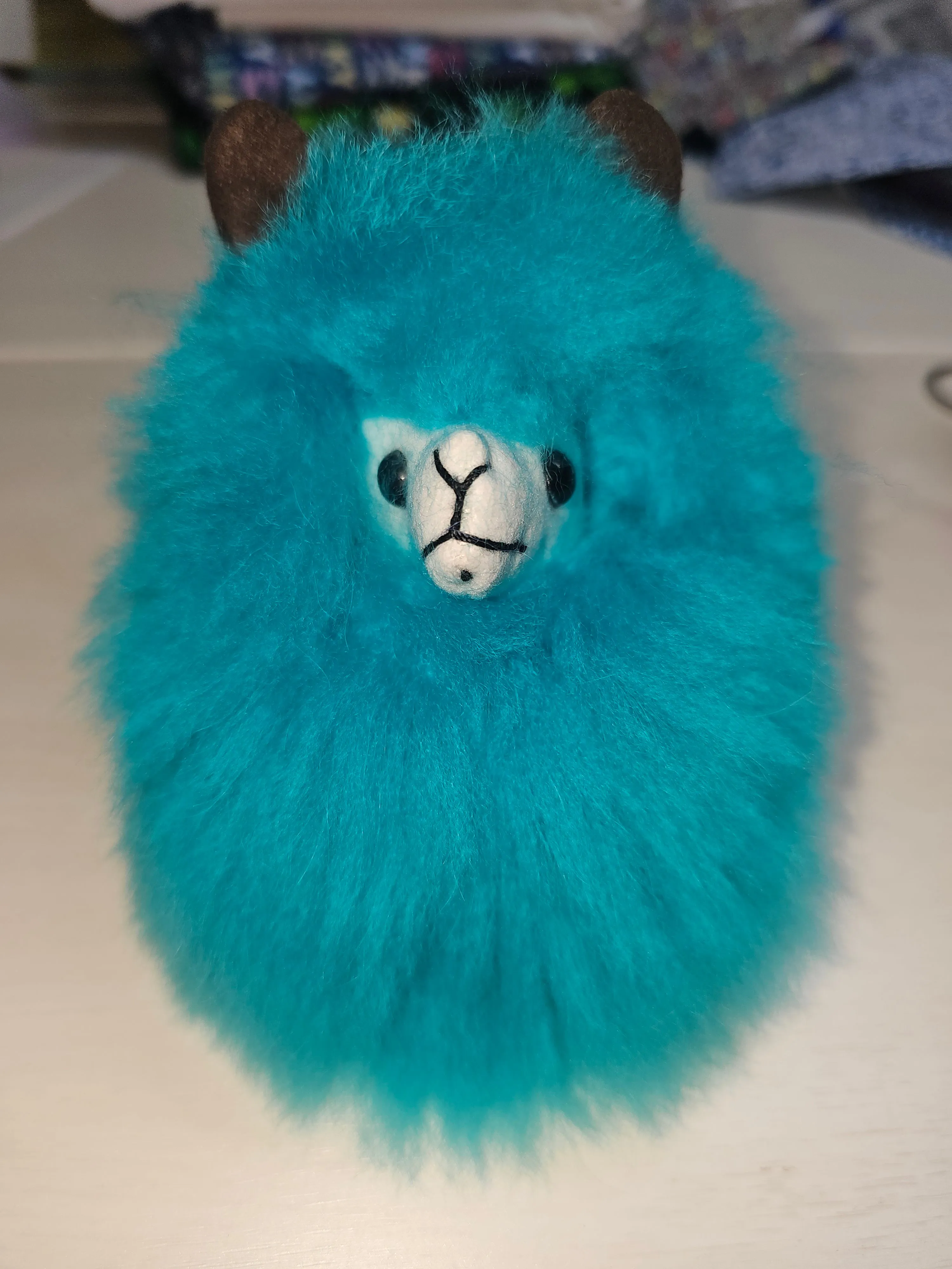 Alpaca Keychain