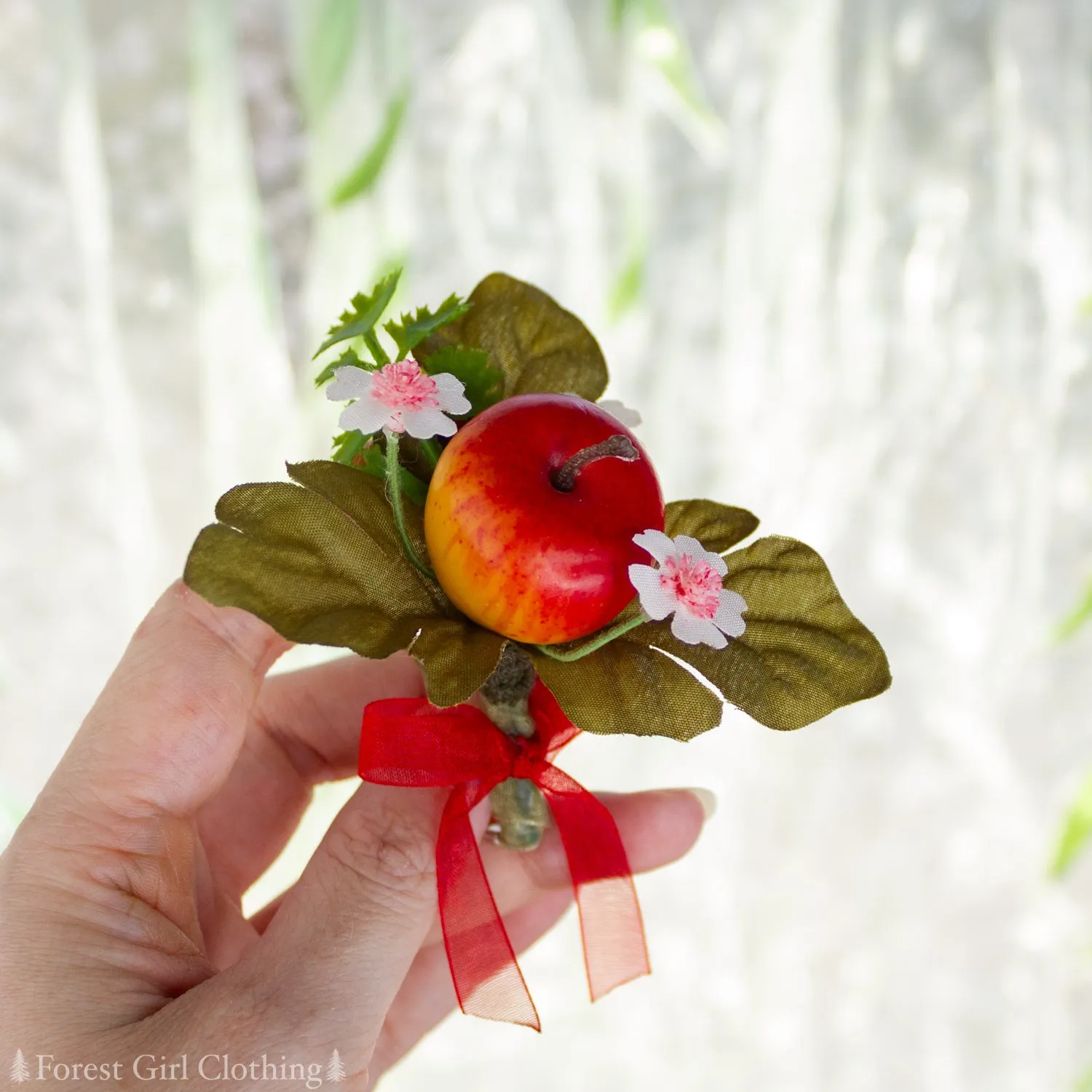 Apple Blossom Corsage