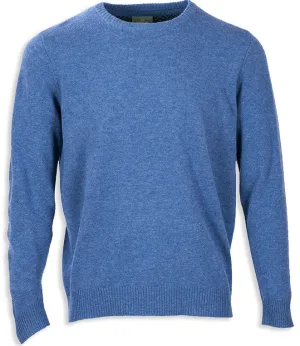 Aran Merino Wool Crew Neck Sweater