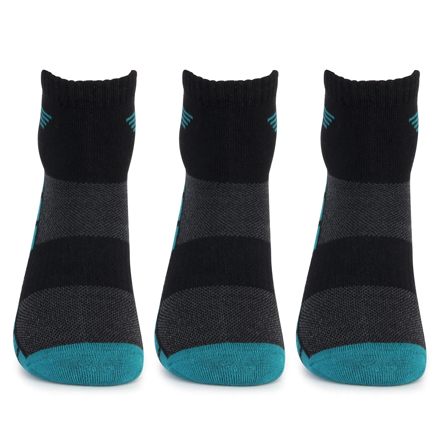 Bamboo Athletic Ankle Socks | Pack of 3