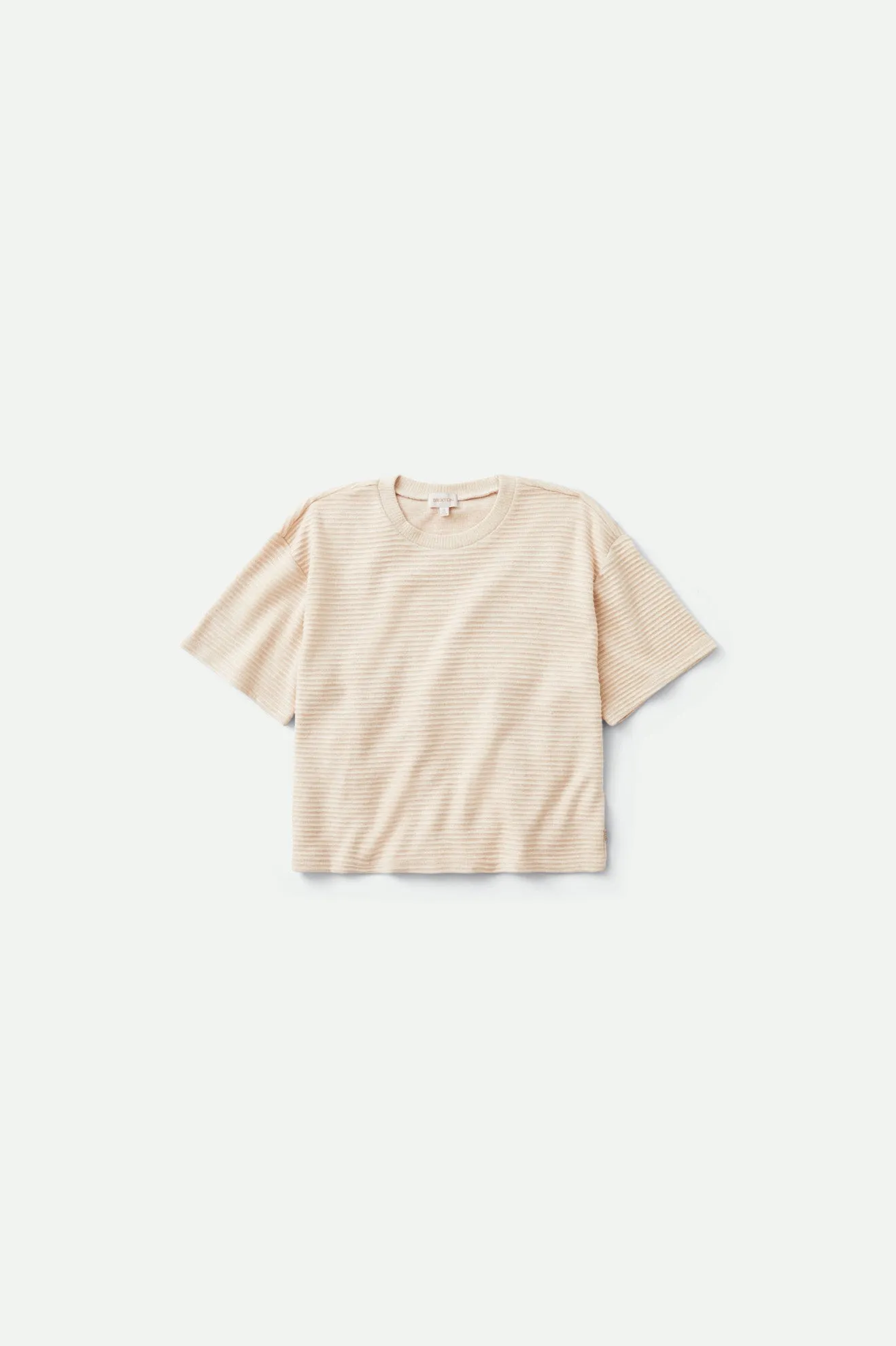 Bandera Boxy Top - Heather Soft Pink