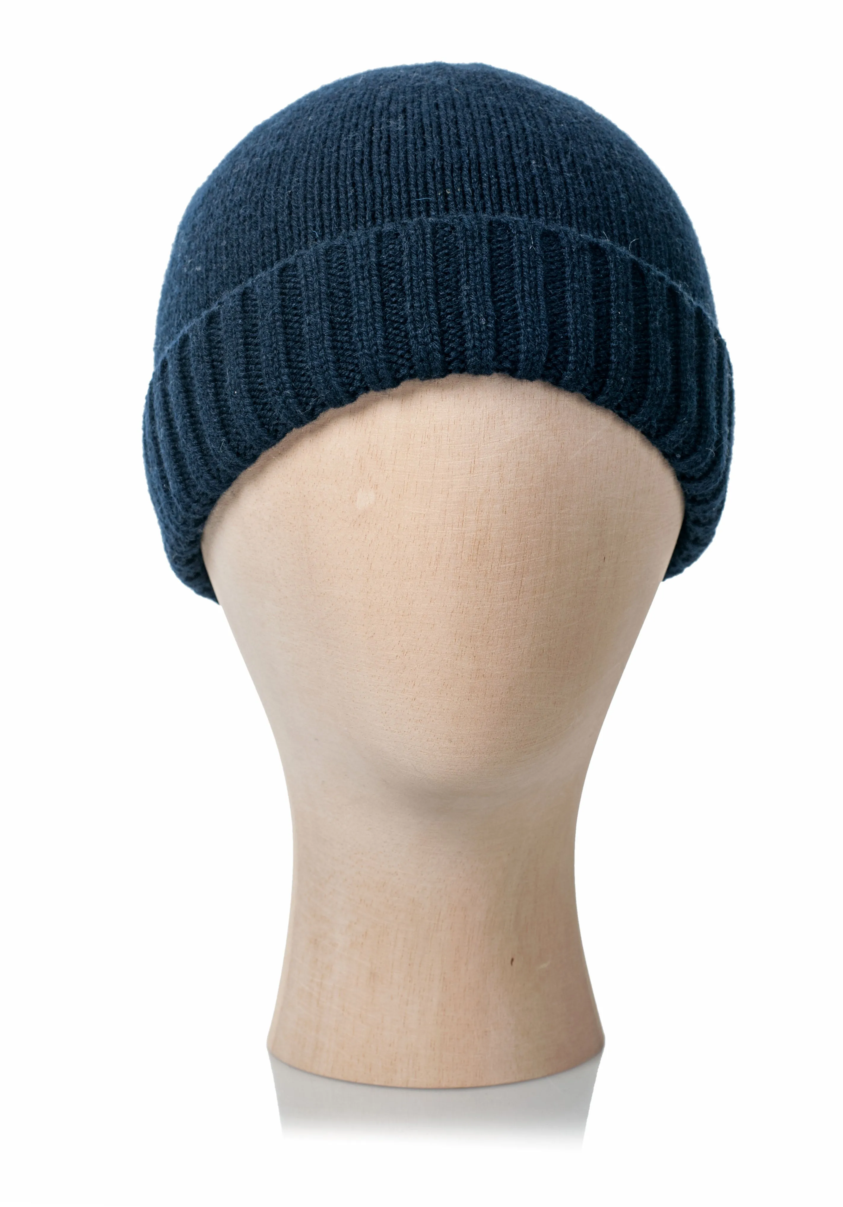 BEANIE WITH TURN-UP FOLD