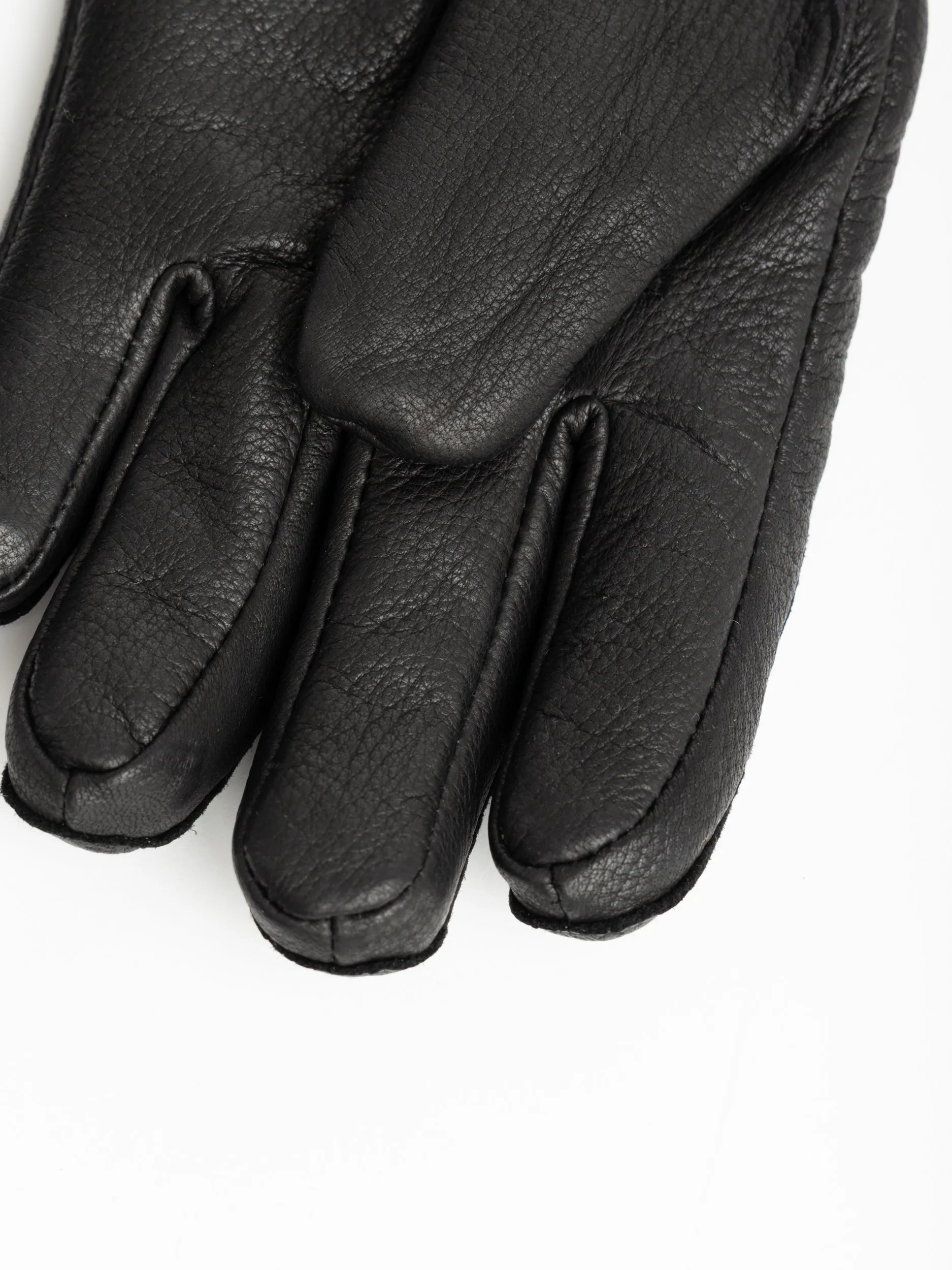 Black Deerskin Gloves