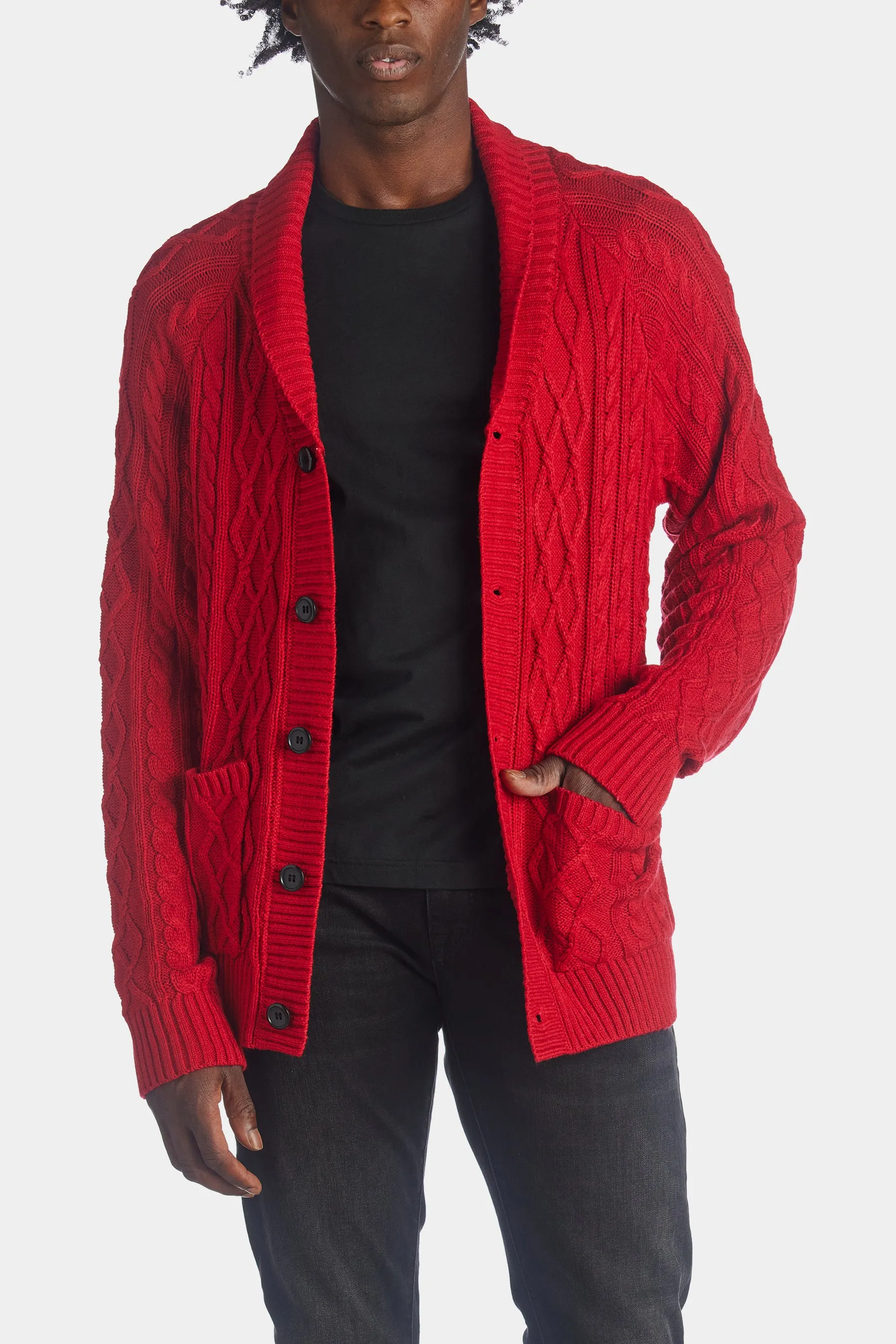 Cable Knit Cardigan