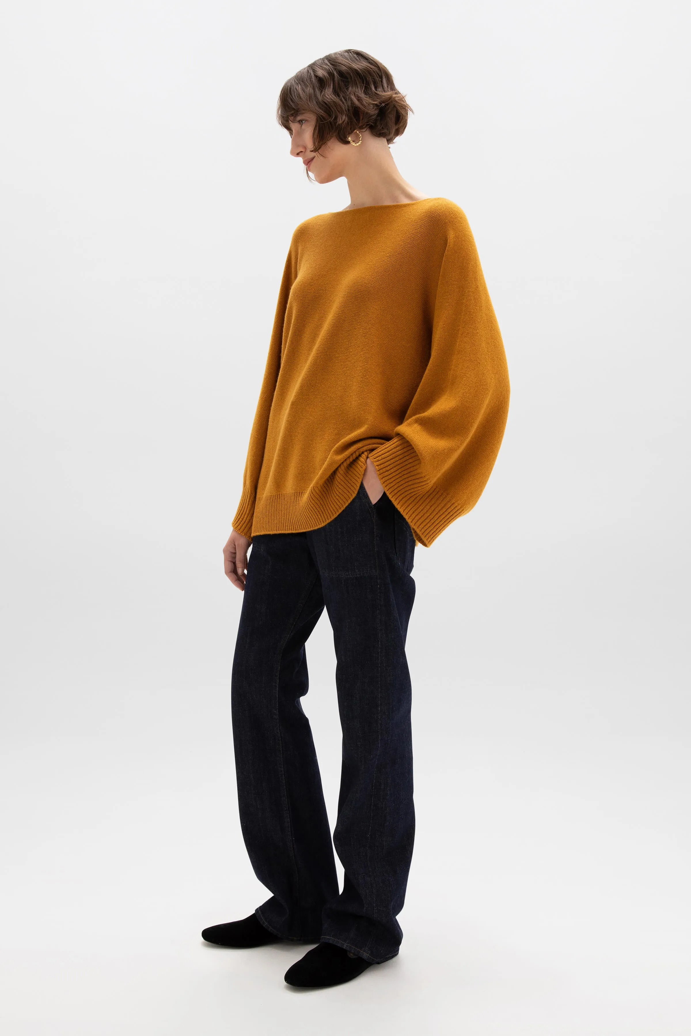 Cashmere Cape Jumper