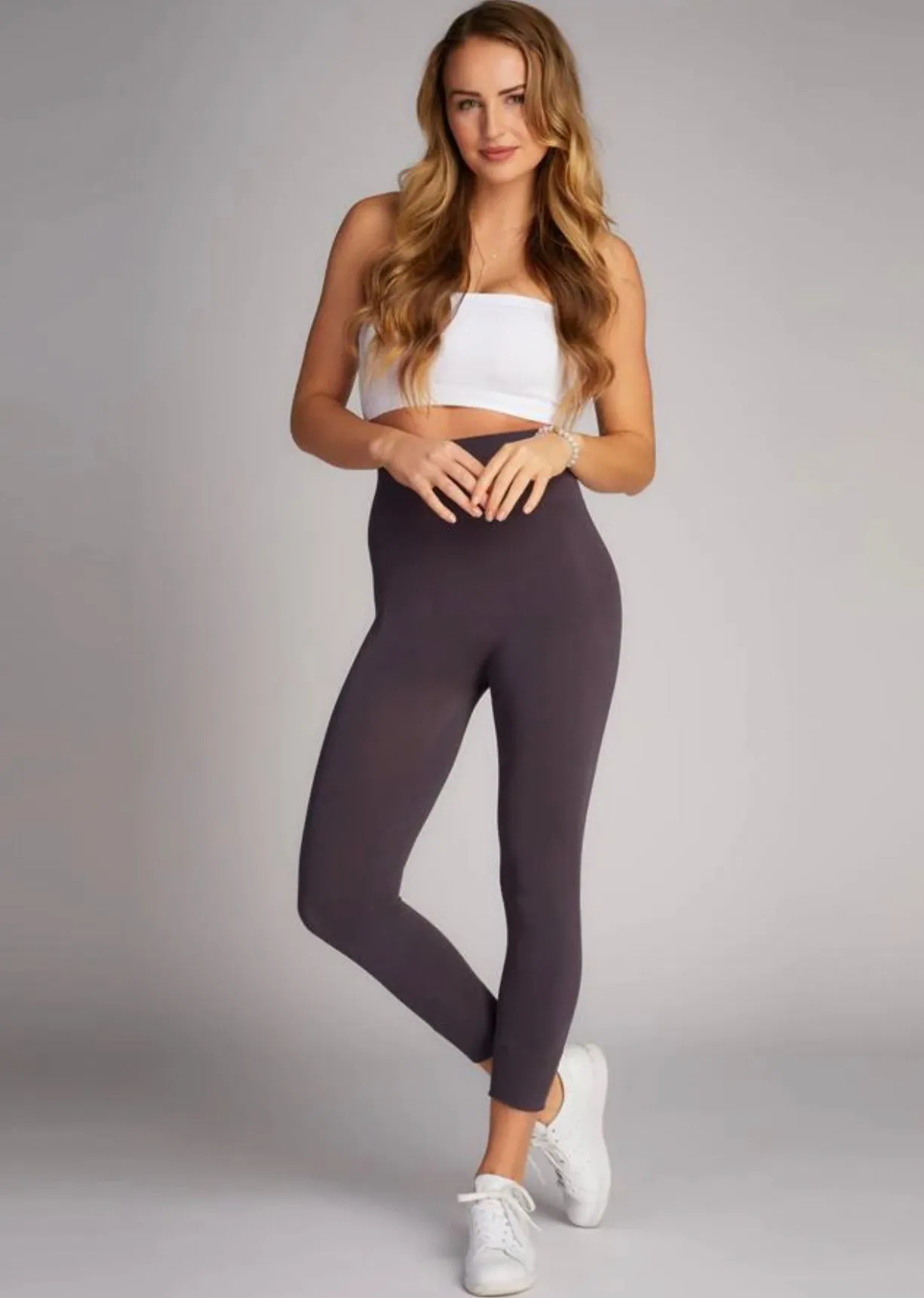 C'EST MOI 3/4 BAMBOO HIGH WAISTED LEGGING