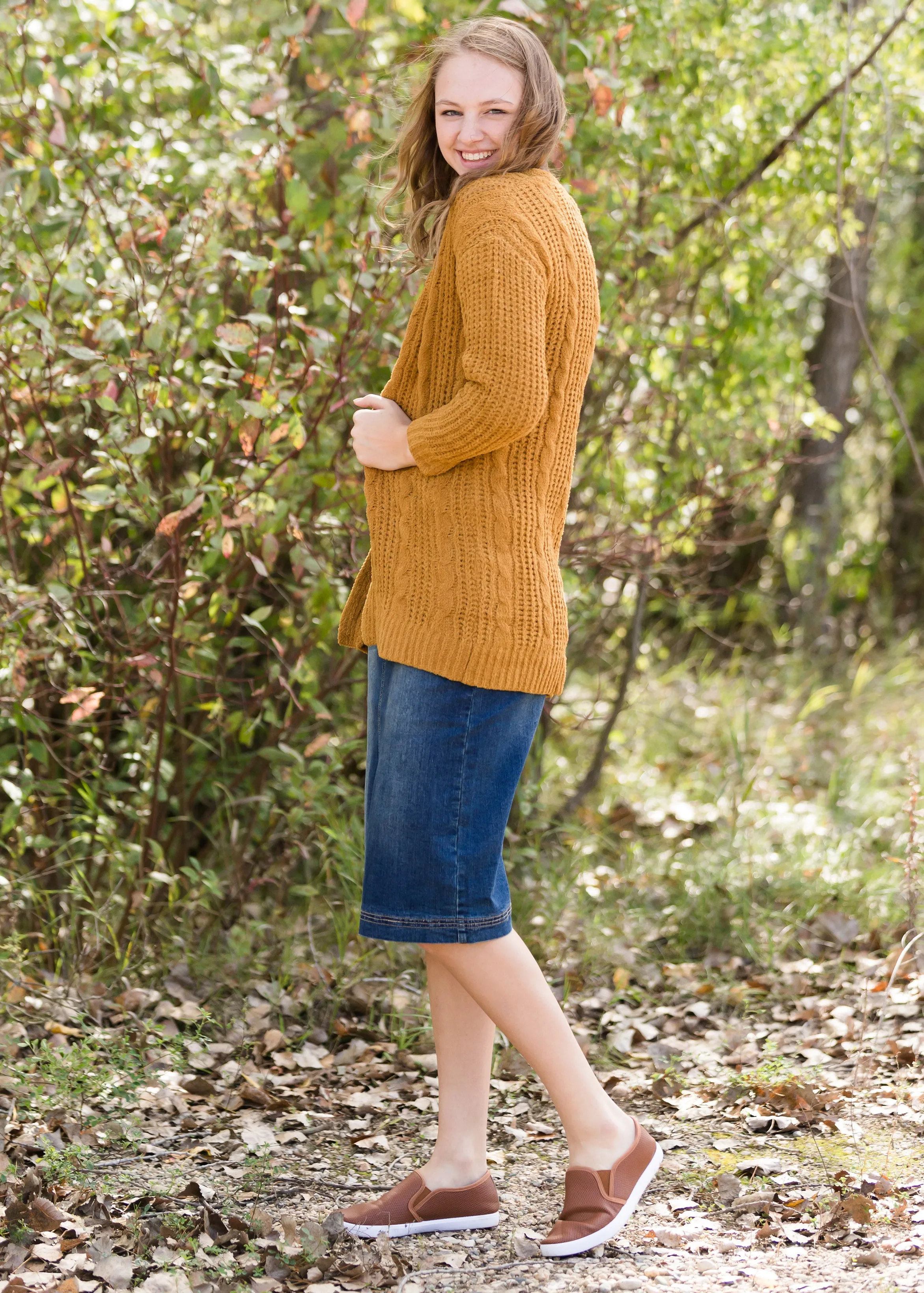 Chenille Oversized Cable Knit Sweater - FINAL SALE