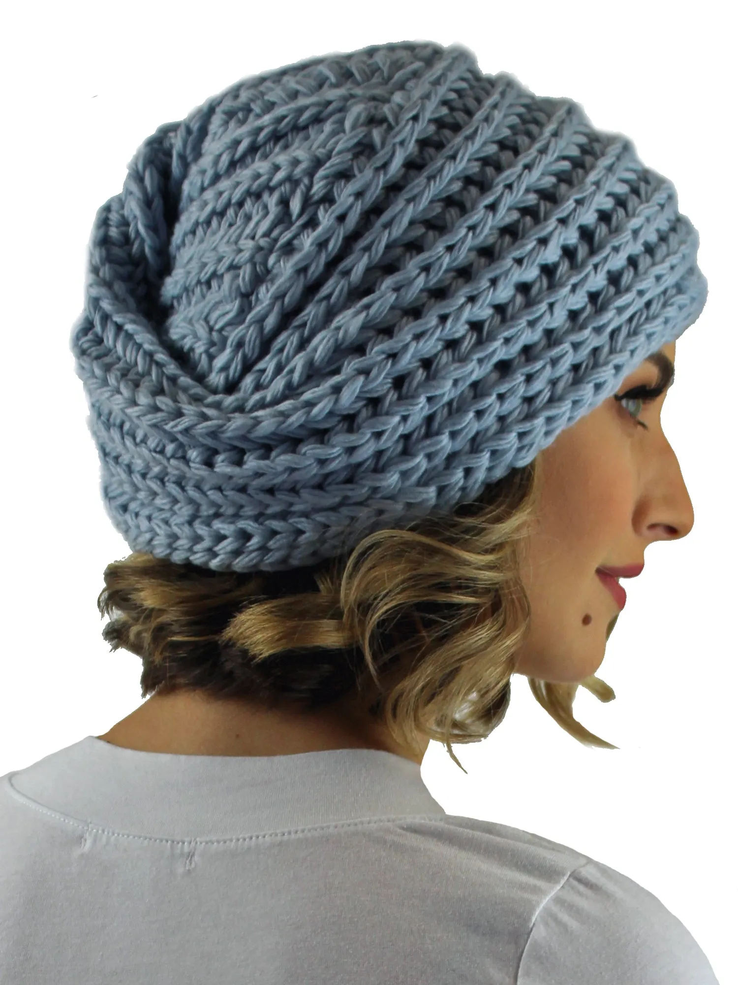 Chunky Knit Acrylic Turban Head Wrap