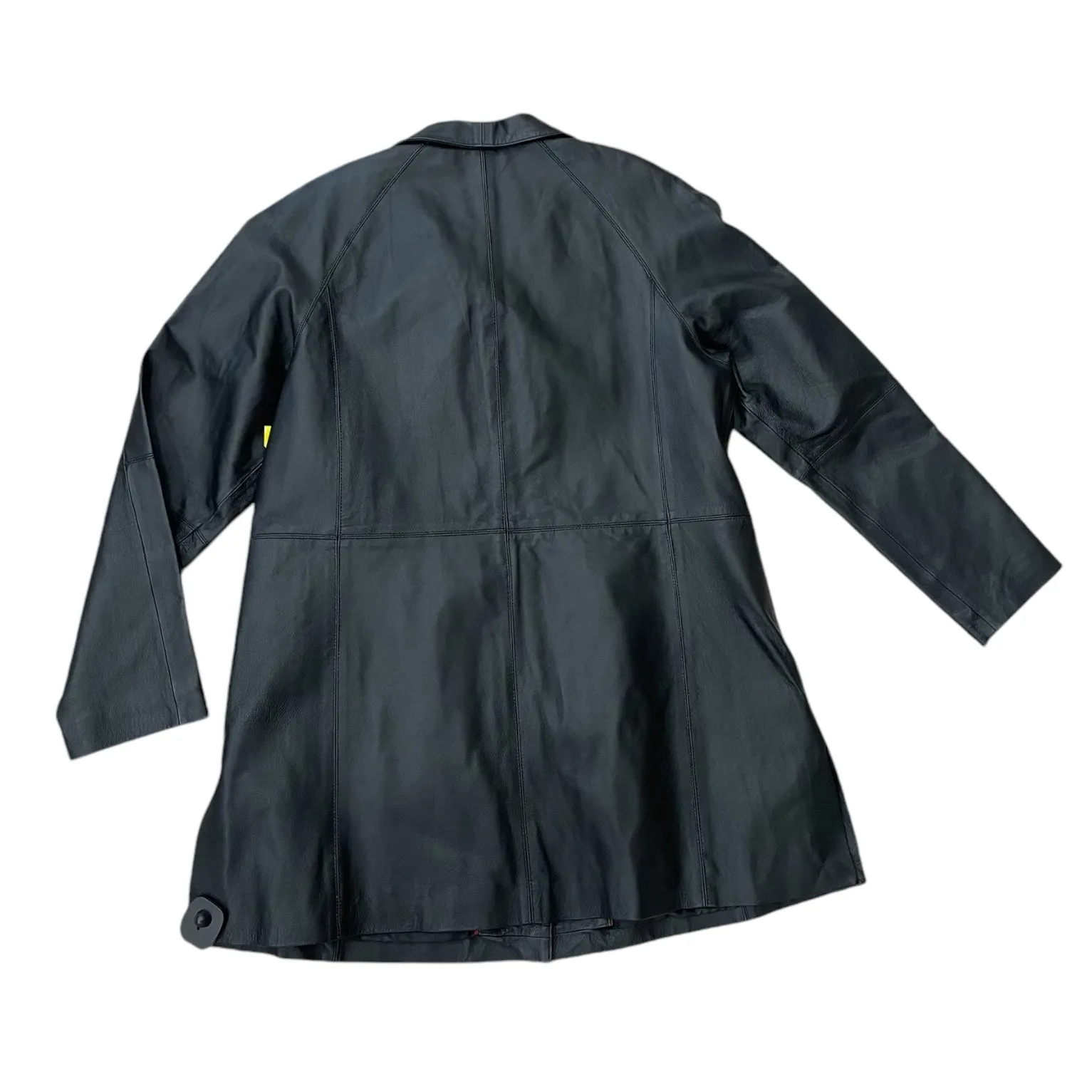 Coat Leather By Cmb In Black, Size: L