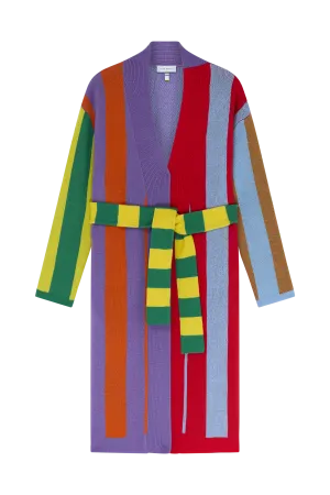 Colorblock Stripe Cardigan