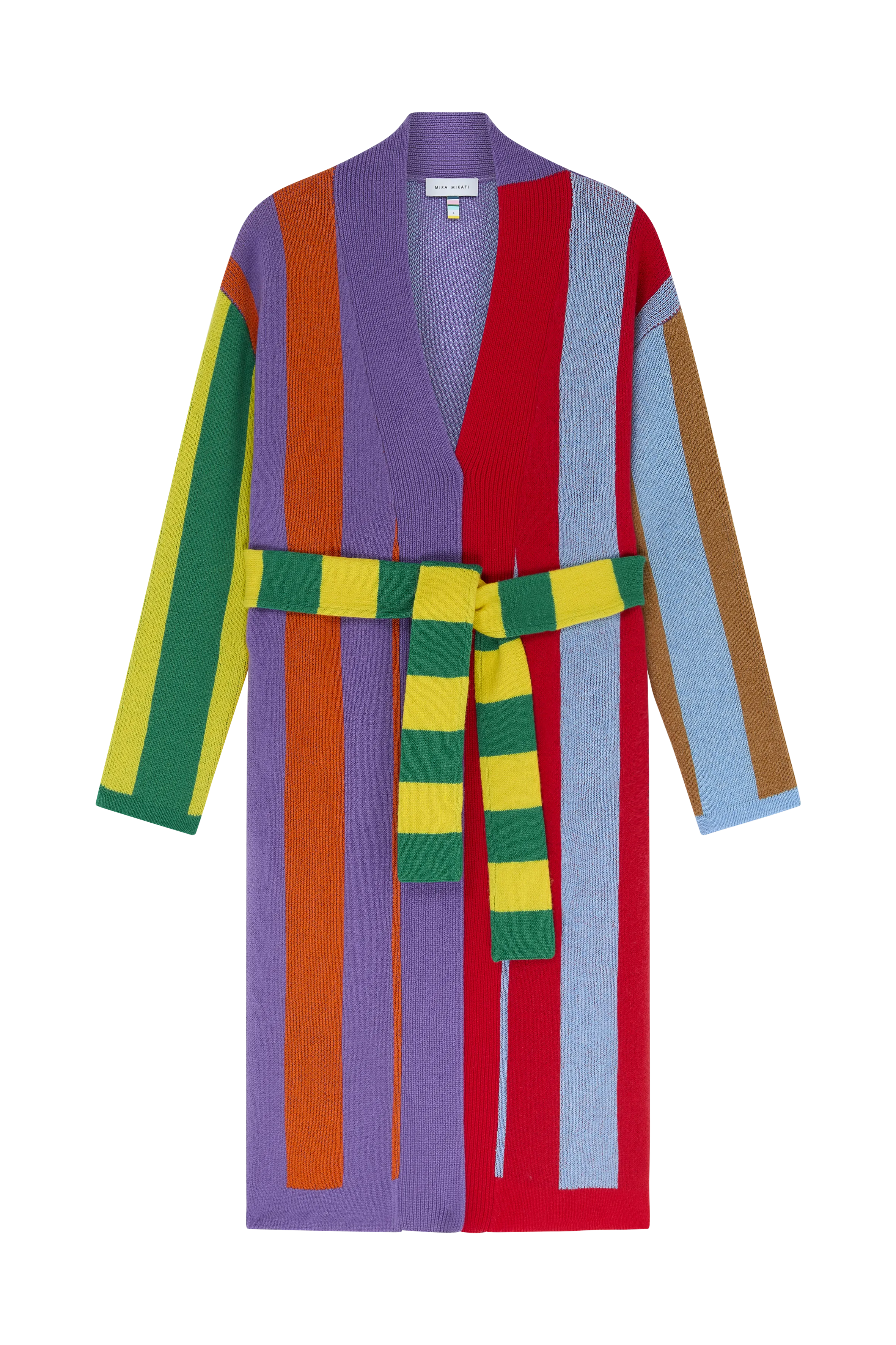 Colorblock Stripe Cardigan