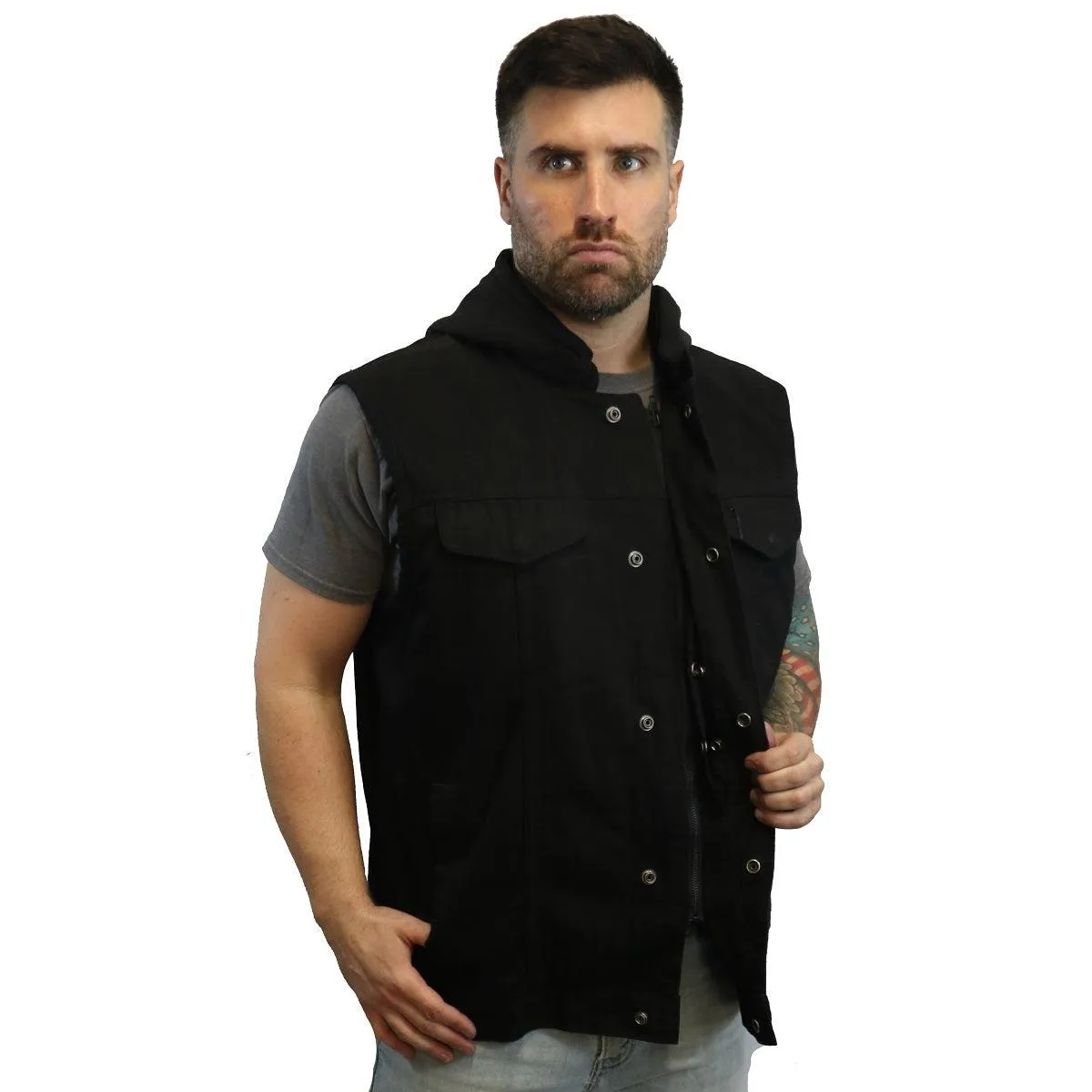 Daniel Smart Concealment Vest w/ Removable Hood