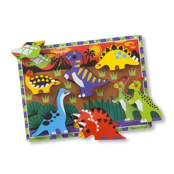 Dinosaur Chunky Wooden Puzzle