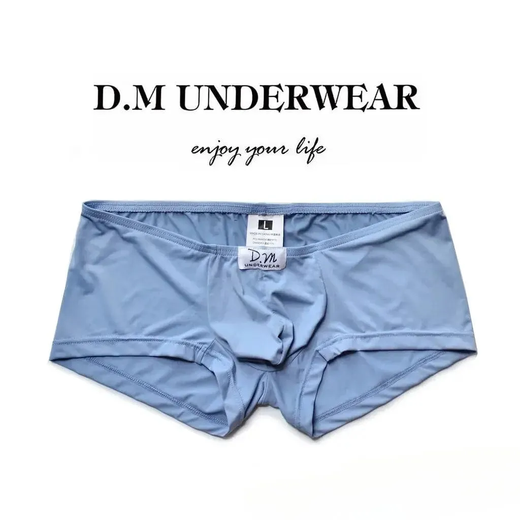 D.M Men's boxer Underwear Low Waist