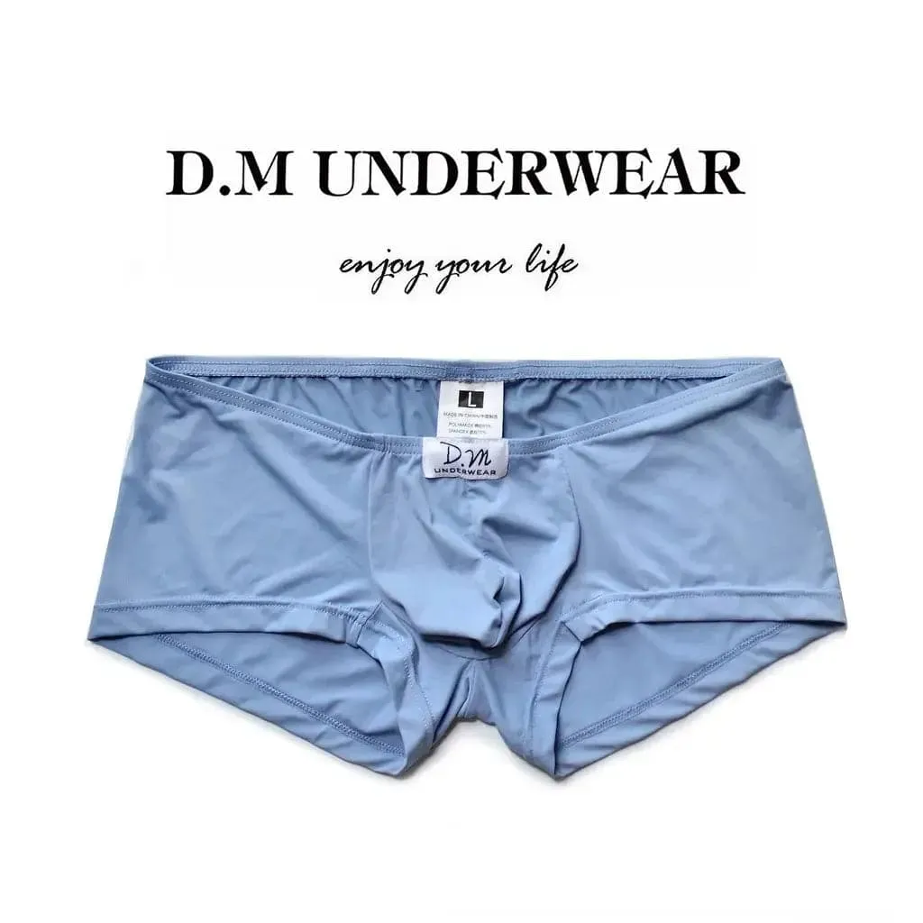 D.M Men's boxer Underwear Low Waist