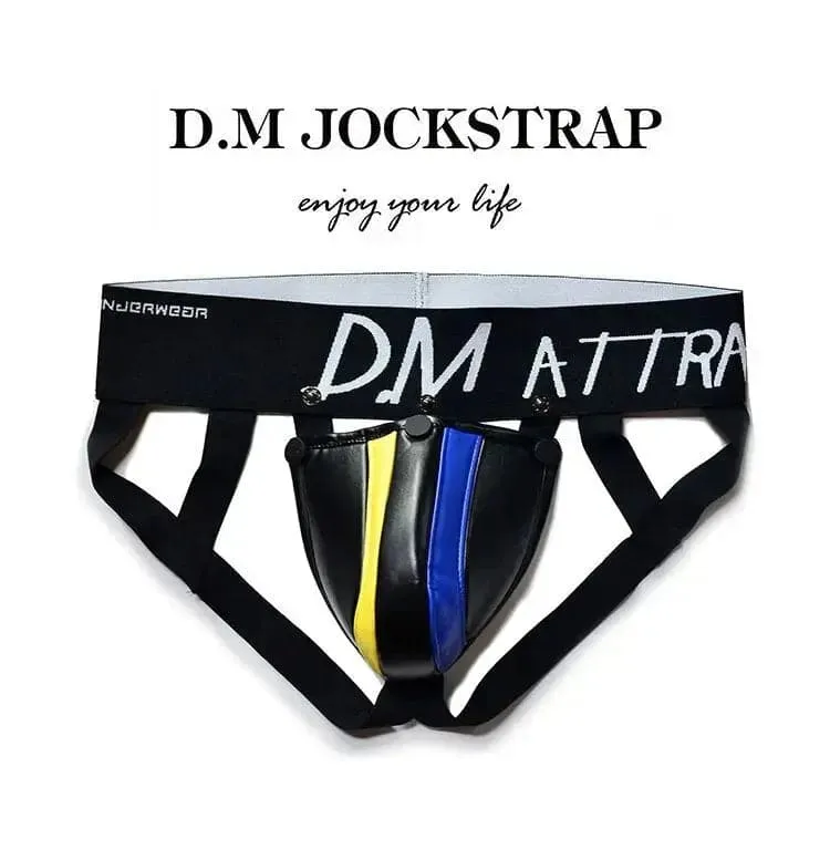 D.M mens thong underwear Sexy Low Waist T-Back