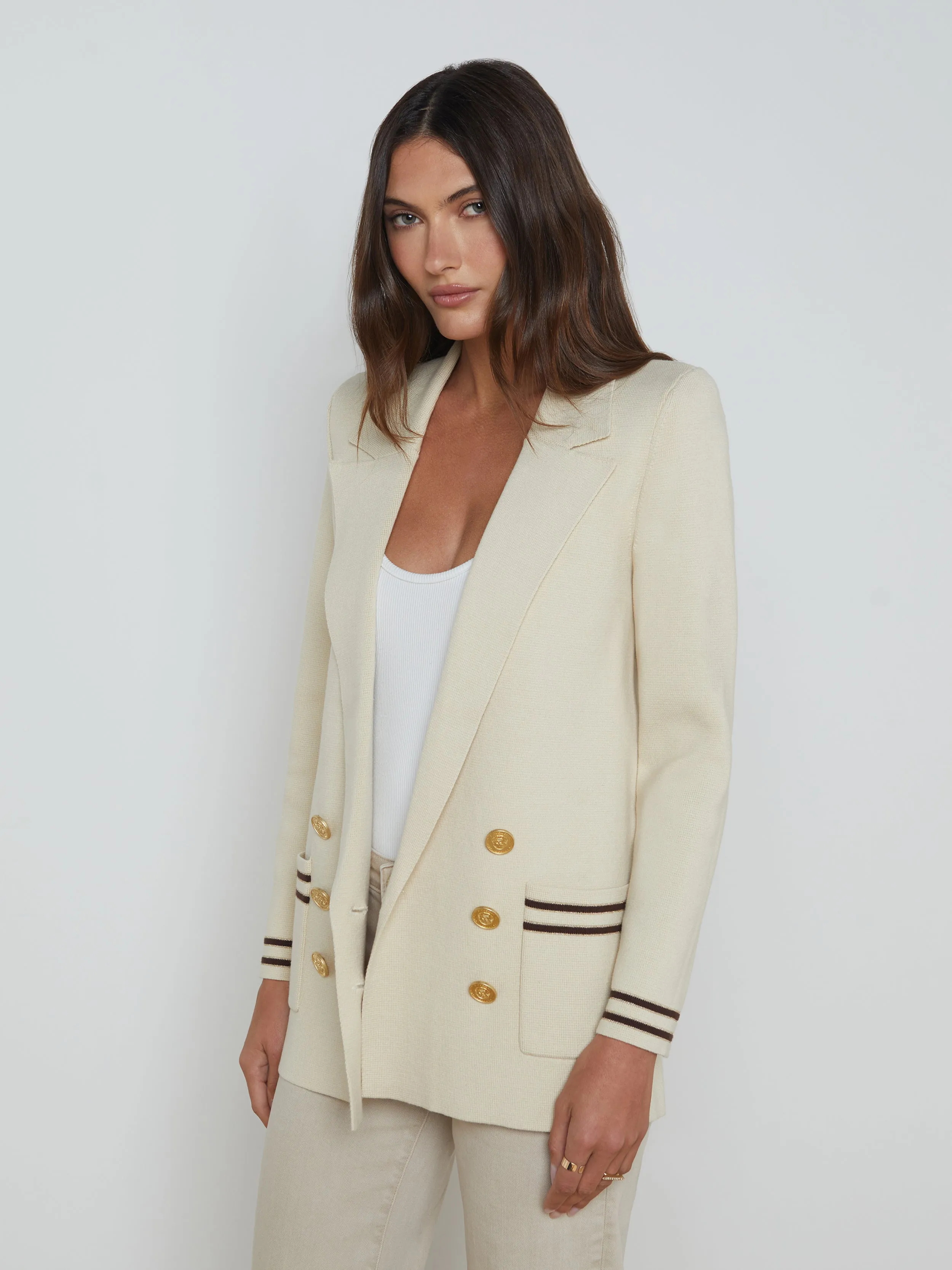 Eileen Knit Boyfriend Blazer