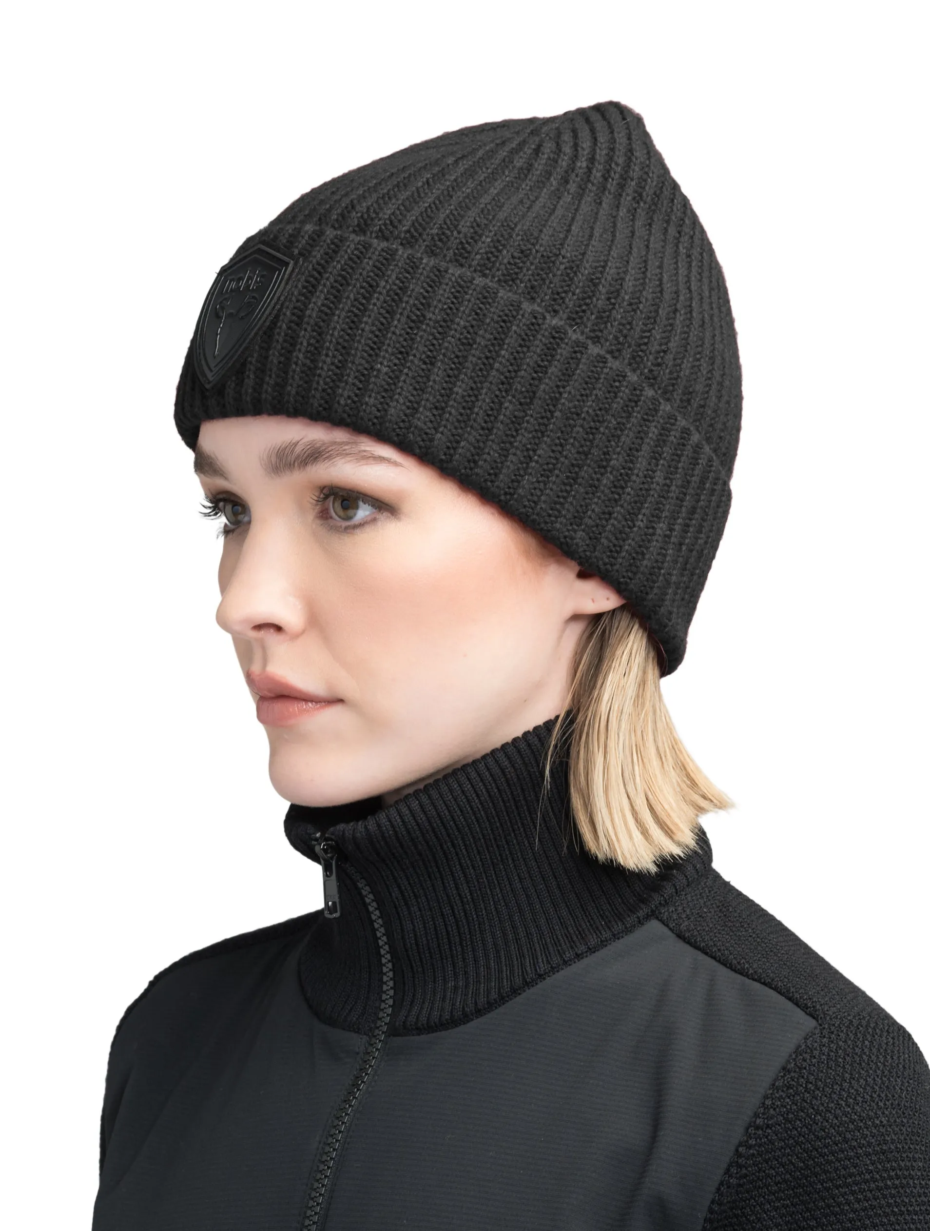 Emer Unisex Tailored Chunky Knit Beanie