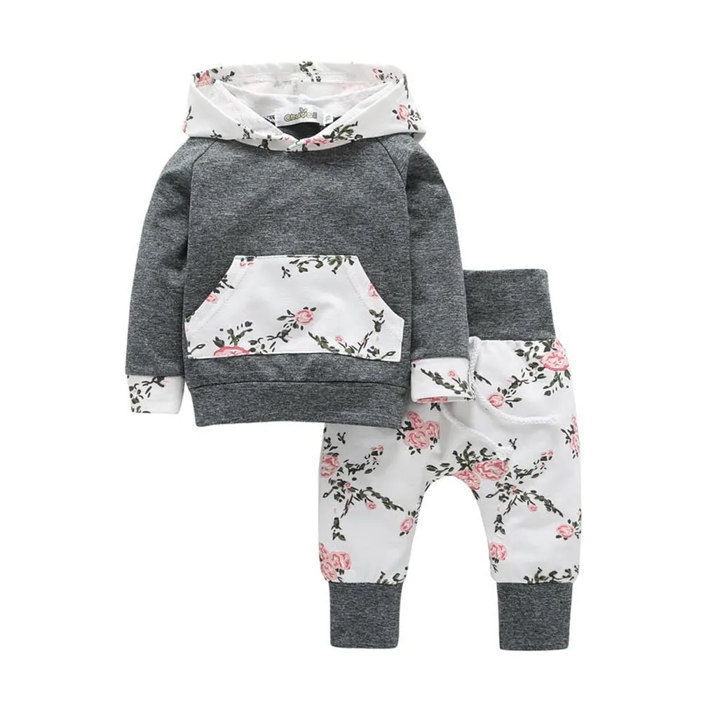 Floral Tracksuit 2pcs Set