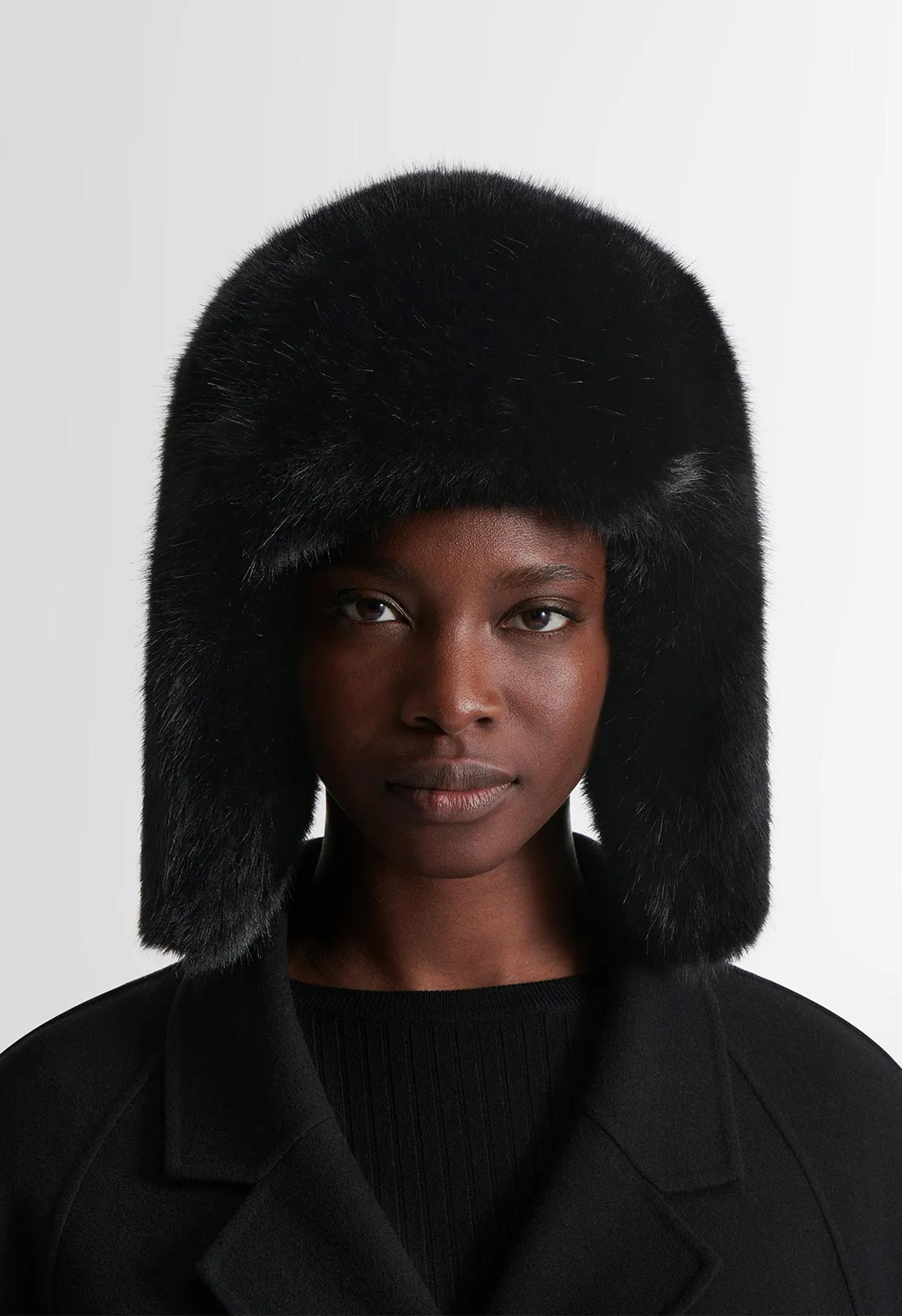 Fusalp Arctic Faux Fur Trapper Hat