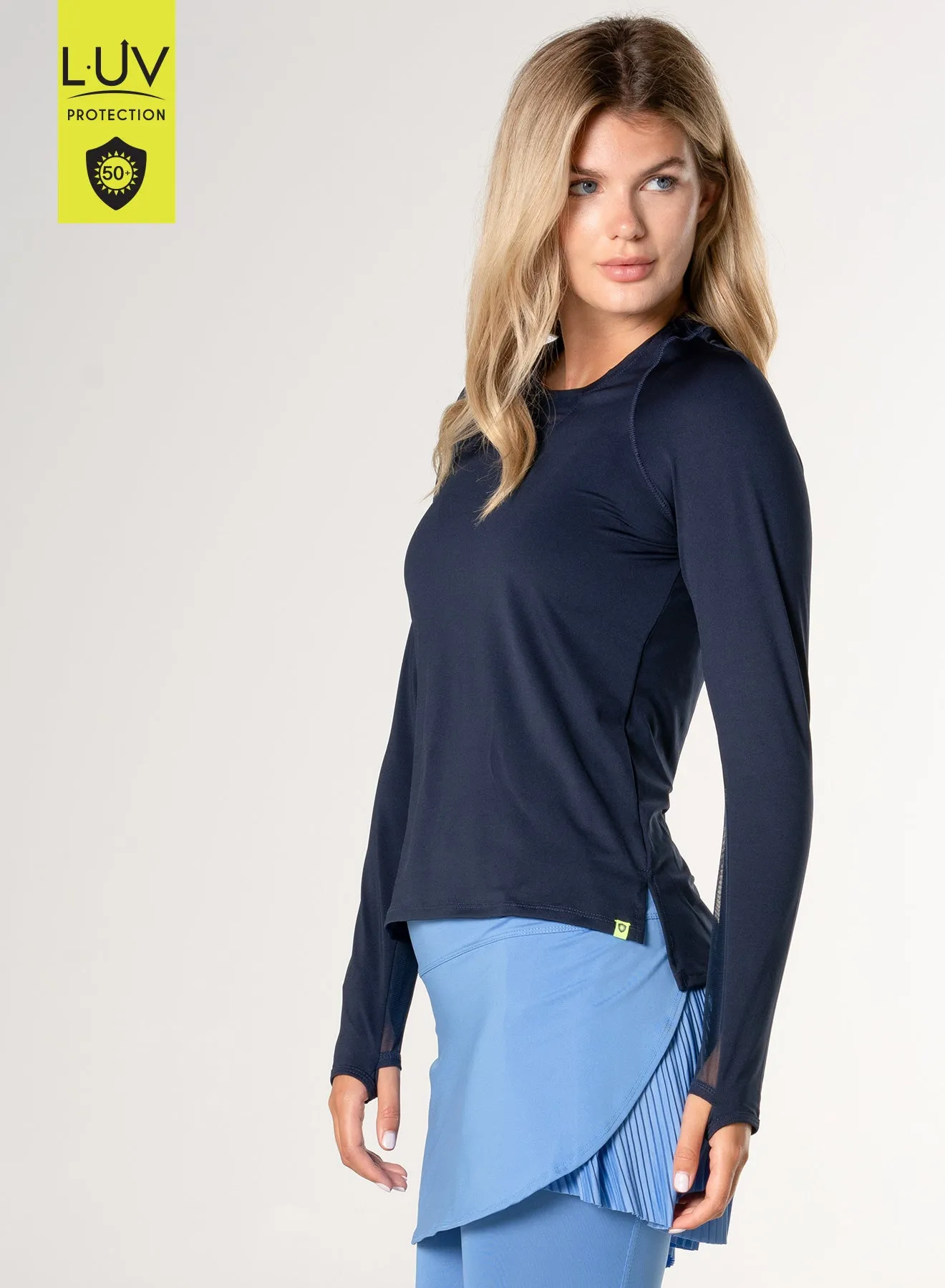 High Low Breezy Long Sleeve