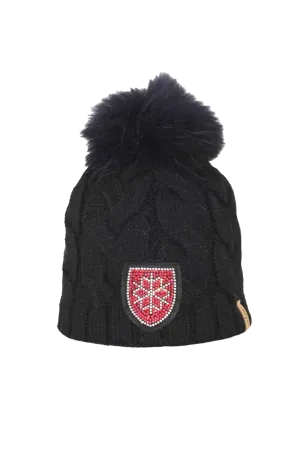 Highline Rhinestone Crest Wool Hat