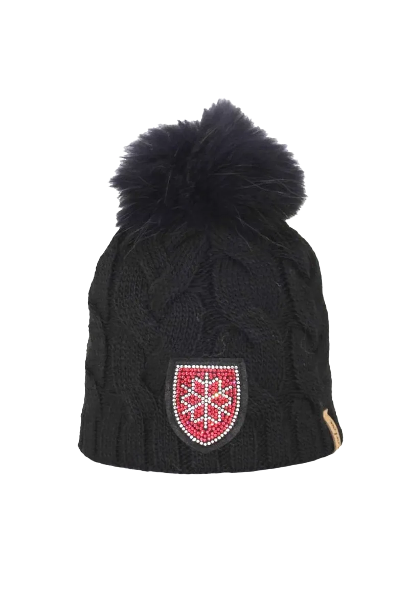 Highline Rhinestone Crest Wool Hat