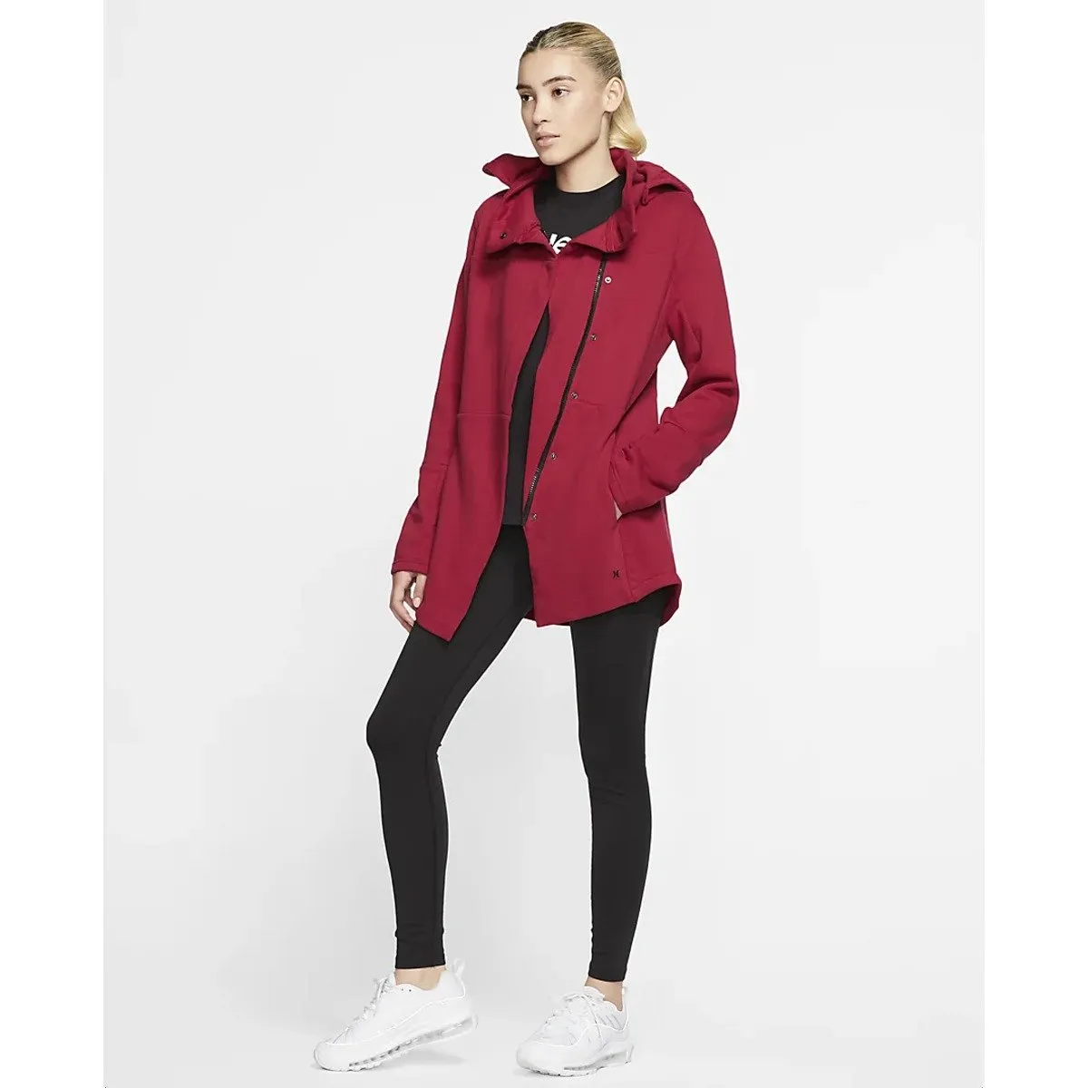 Hurley Women's Winchester Fleece Full-Zip Top