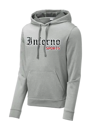 Inferno Sports Heather Fleece Hooded Pullover - RedLine Flag