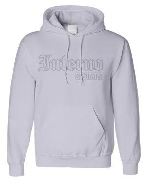 Inferno Sports White Fleece Hooded Pullover - Whiteout