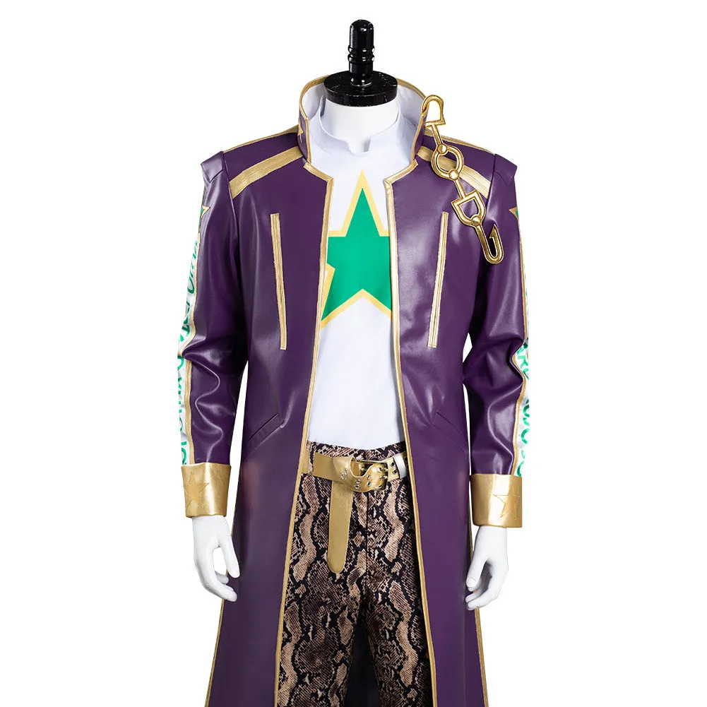 JJBA Jotaro Pants Coat Outfits Halloween Carnival Suit Cosplay Costume