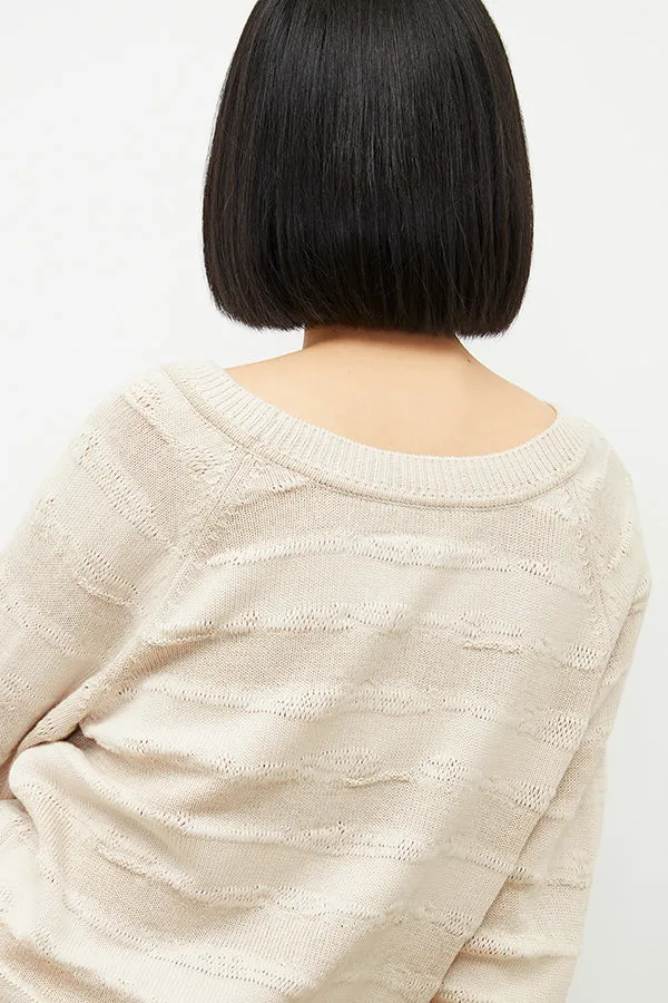 Jo Sweater - Drift Knit :: Moonbeam