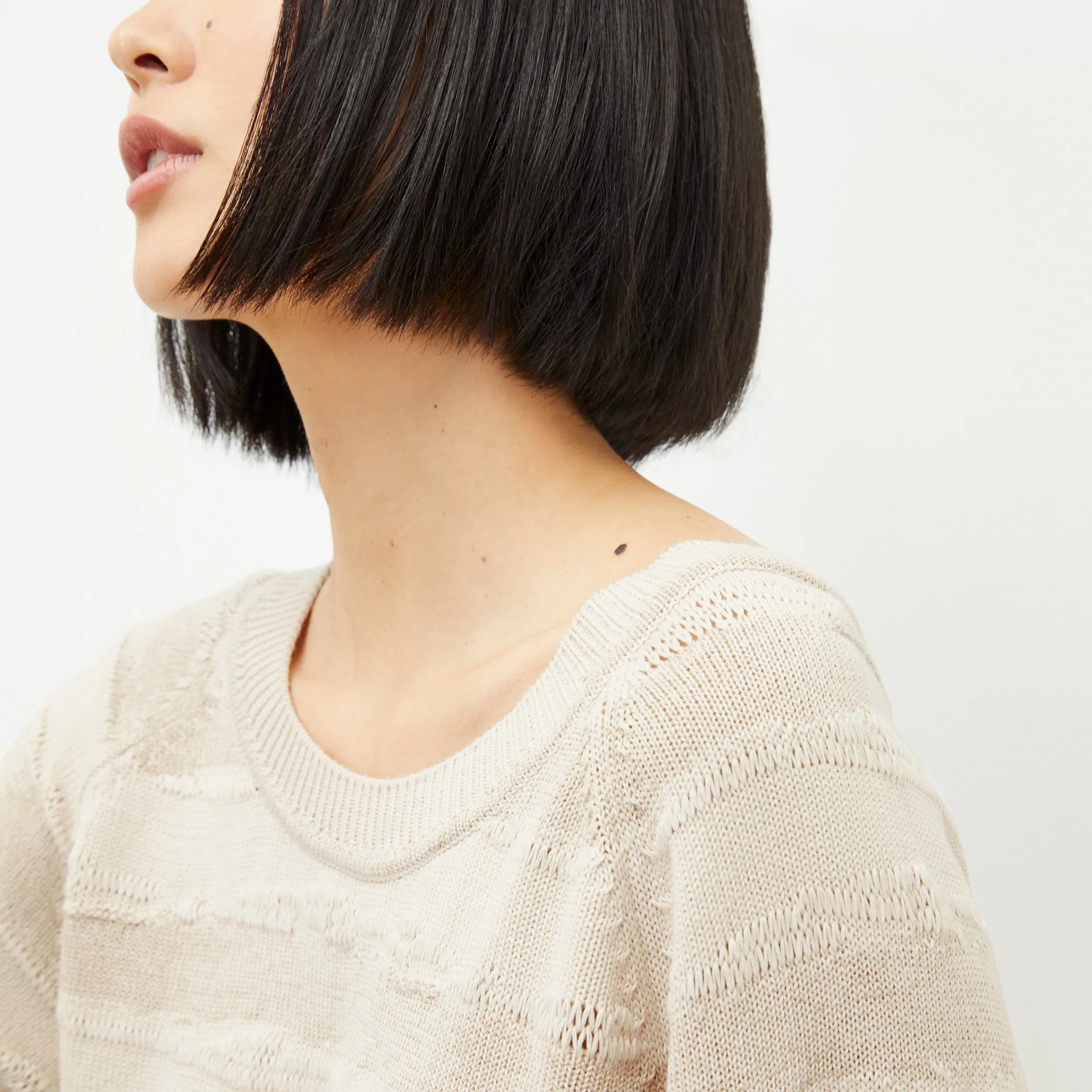 Jo Sweater - Drift Knit :: Moonbeam