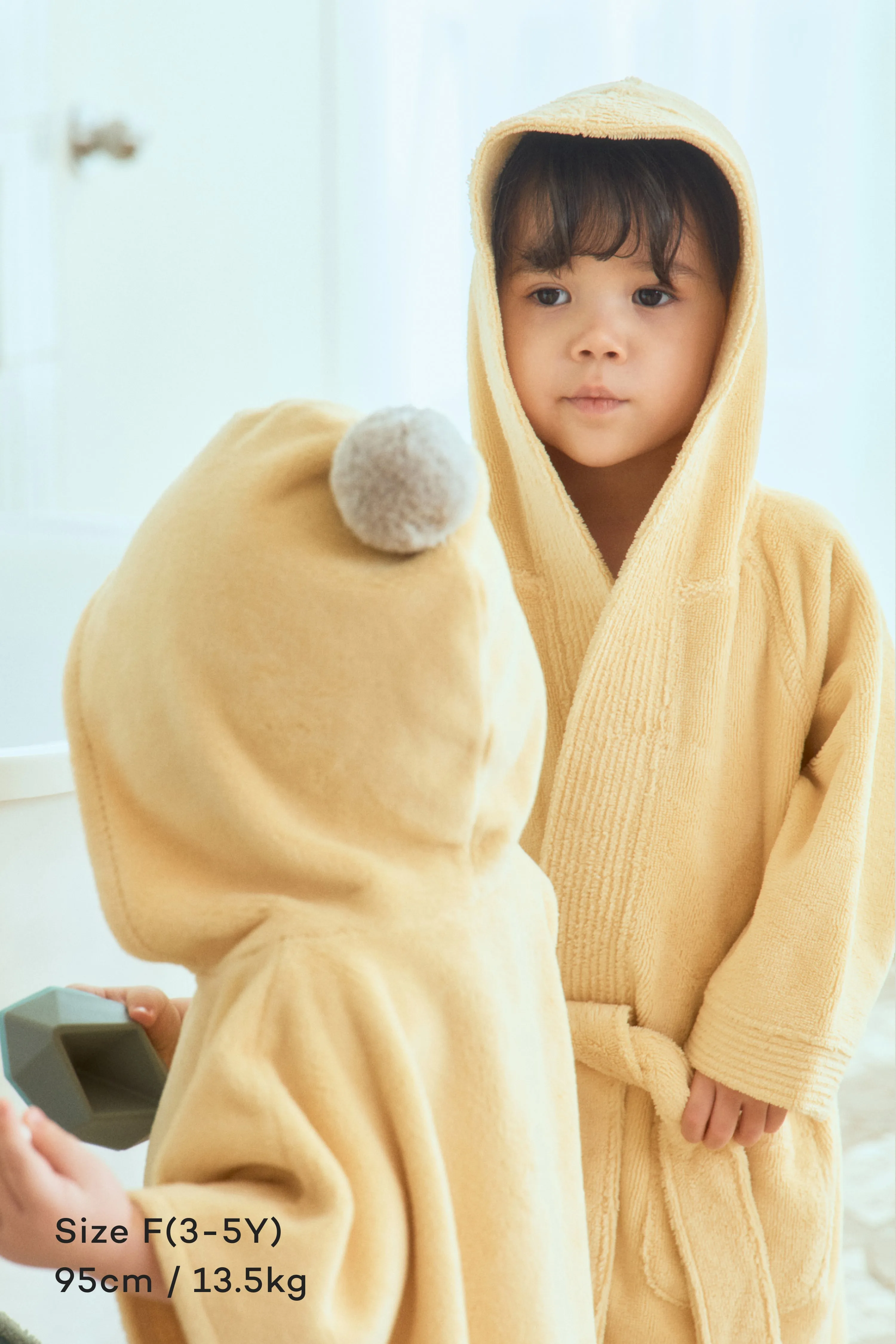 Kids Hooded Bathrobe Gift Set