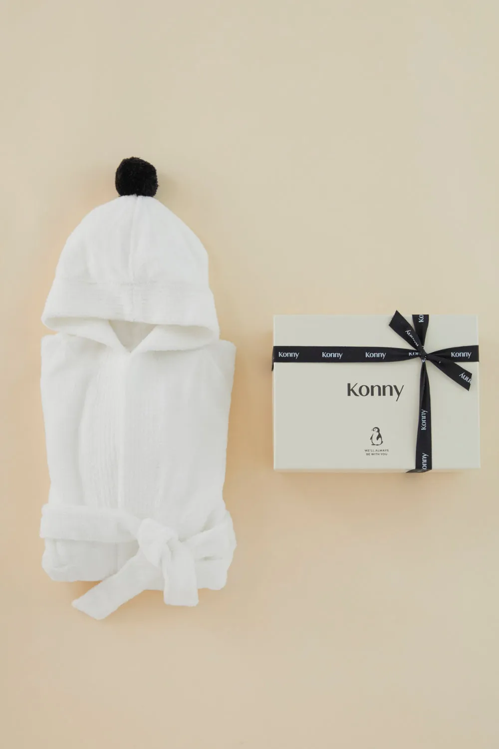 Kids Hooded Bathrobe Gift Set