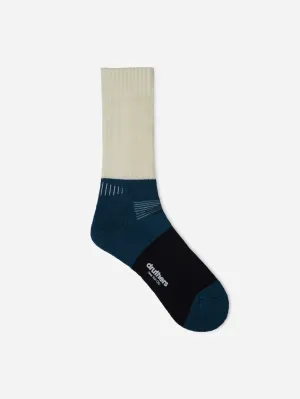 Merino Wool Stripe Function Boot Sock