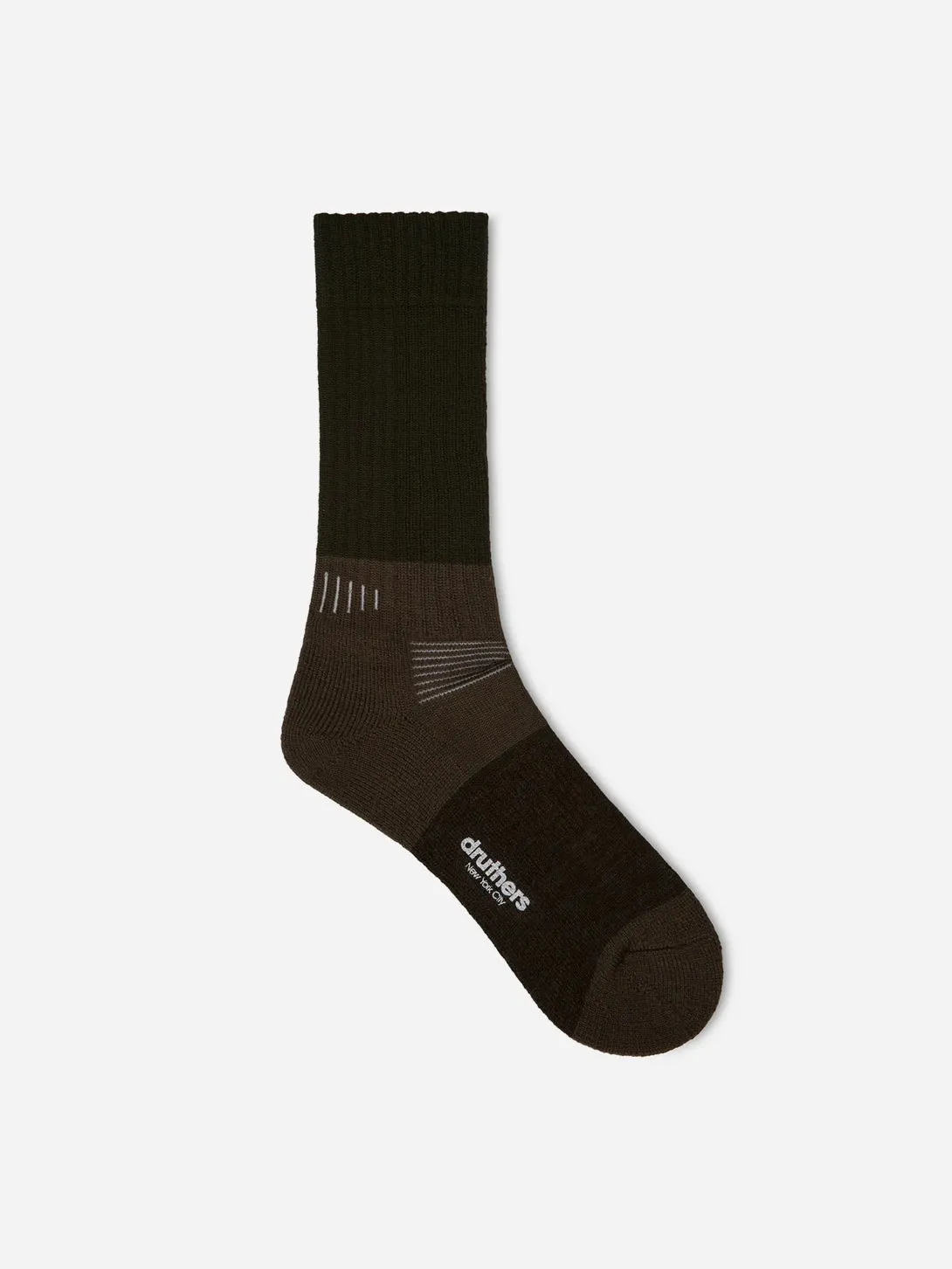 Merino Wool Stripe Function Boot Sock