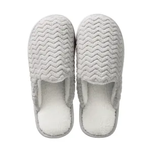 MINISO Wavy Cotton Slippers for Men(Gray)