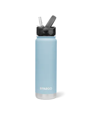 Project Pargo 750mL Insulated Bottle w/ Straw Lid - Bay Blue