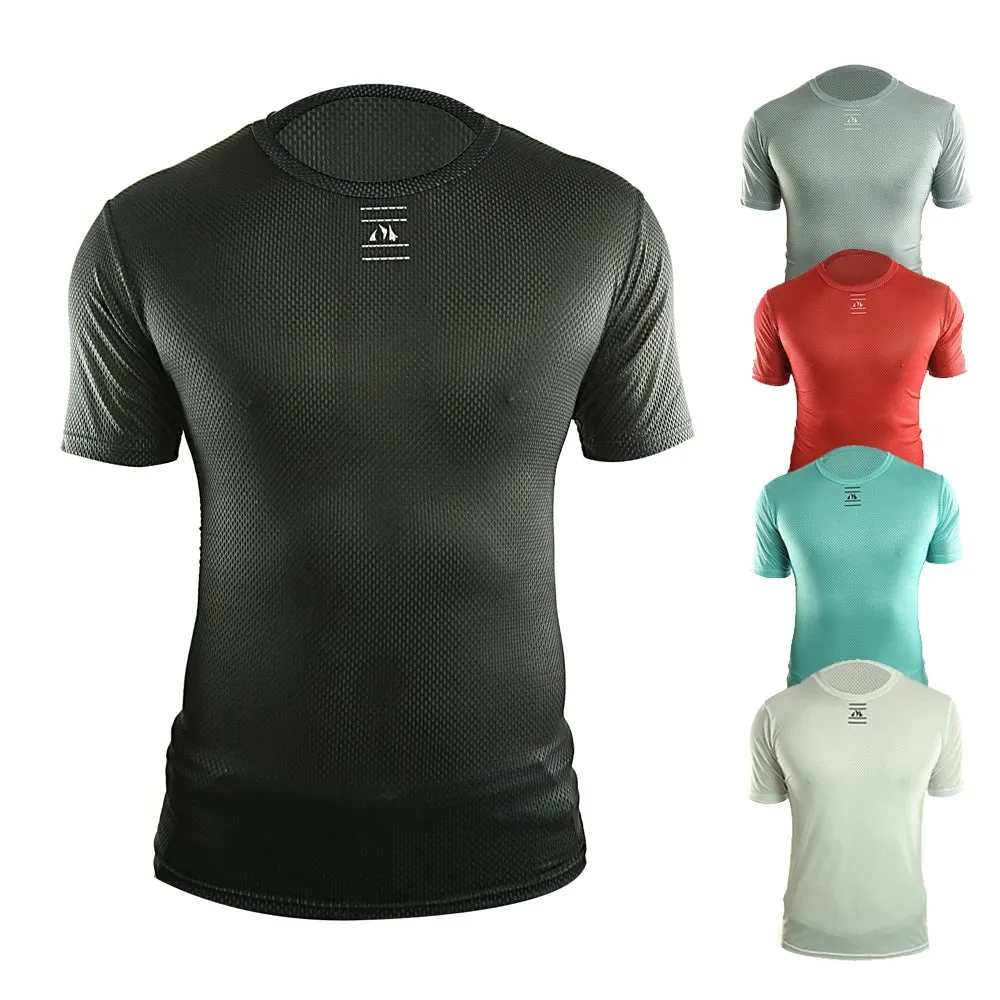 RACMMER Mens Mesh Base Layer