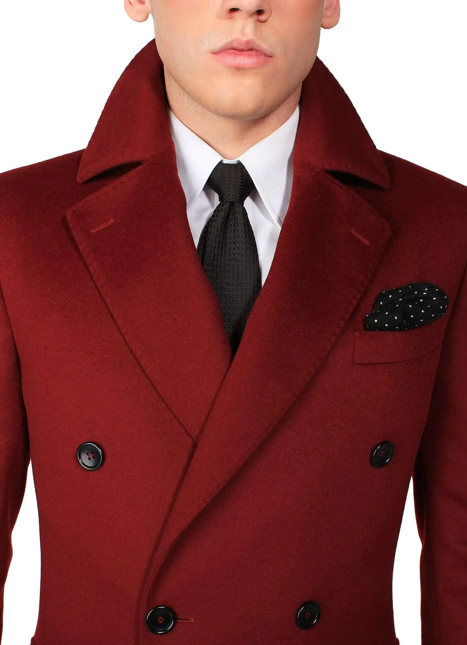 Red Cashmere Overcoat - GQ Exclusive