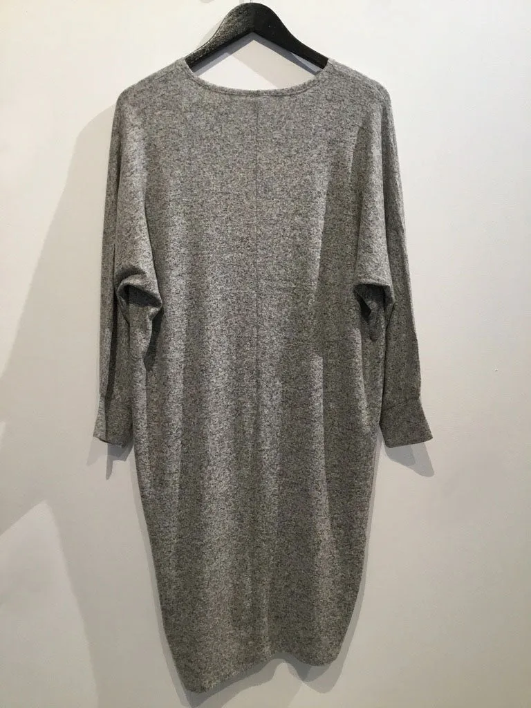 Soft Stretchy Dress Gray