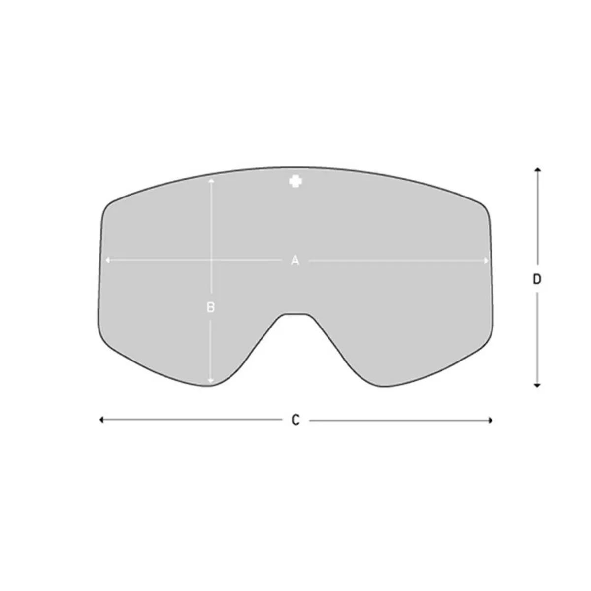 Spy Optic Marauder Elite Goggle Matte White - Happy Gray Green with Black Spectra Mirror