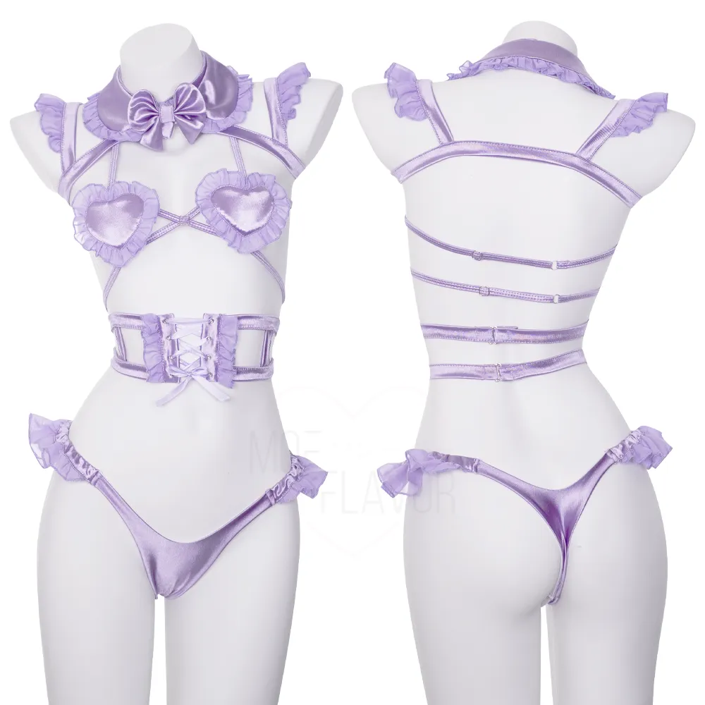 Sweet Talk Heart Ruffle Lingerie