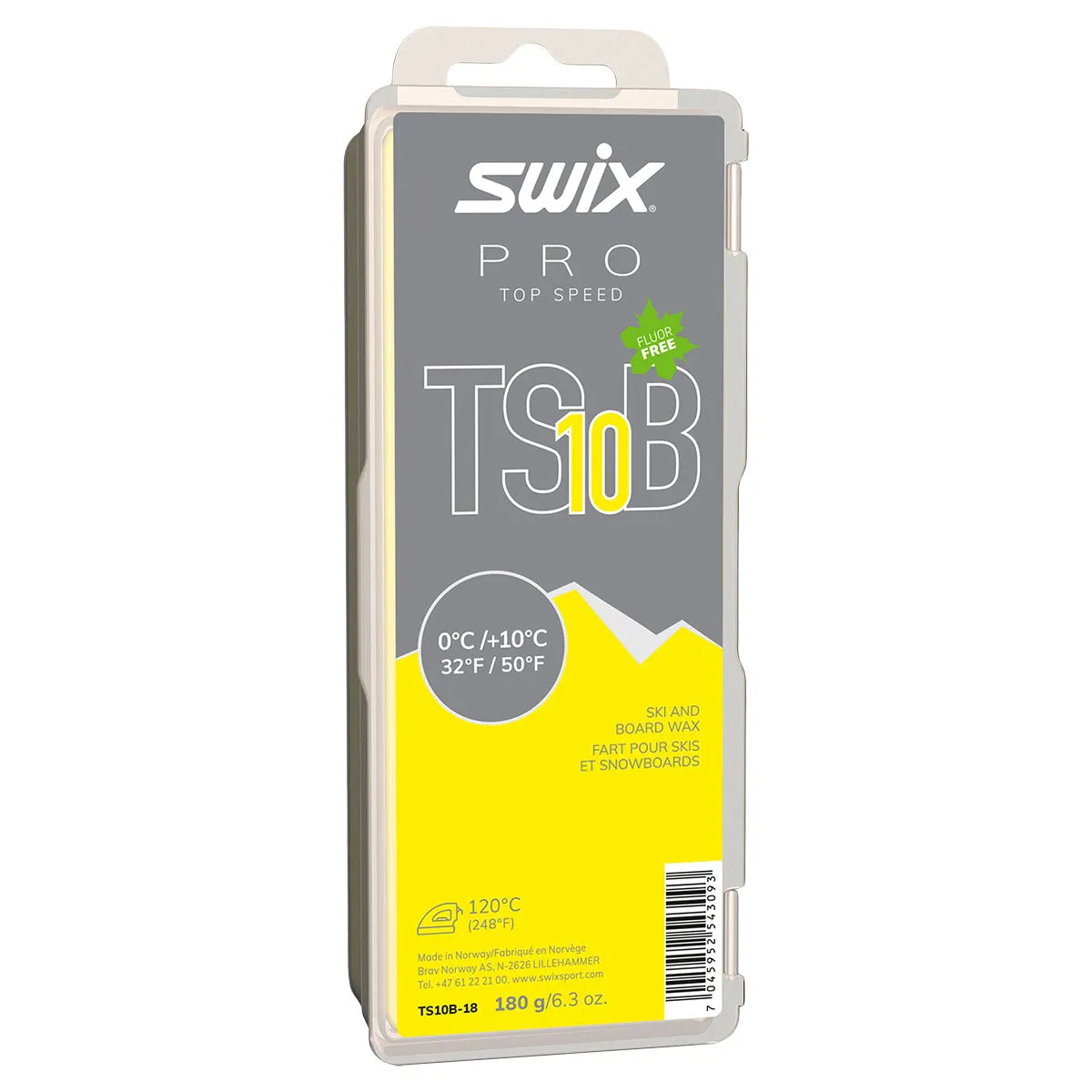 Swix PRO Top Speed Black (TSB) Wax