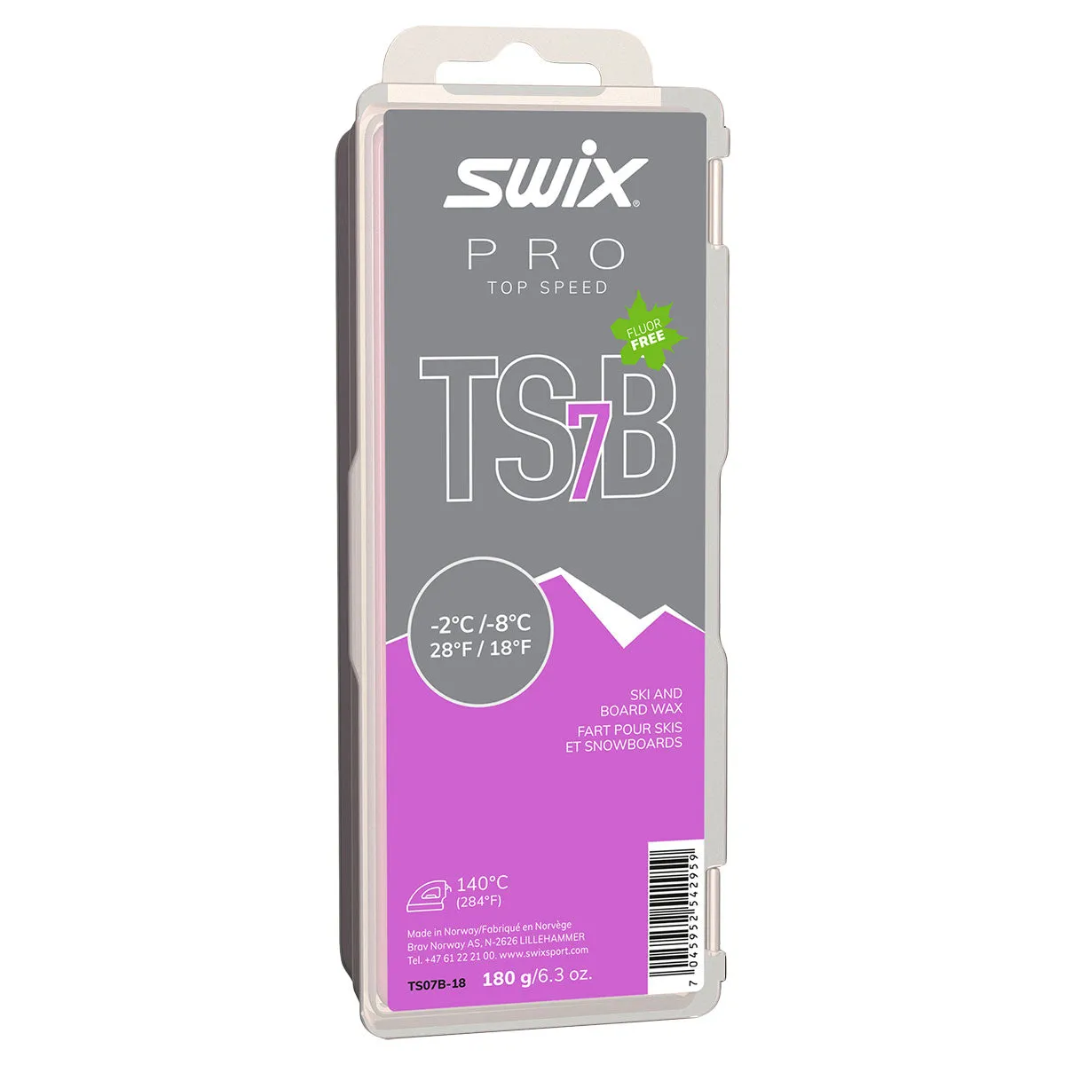 Swix PRO Top Speed Black (TSB) Wax