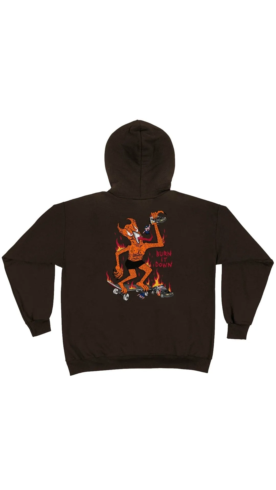 Thrasher Burn it Down Hood - Sudadera